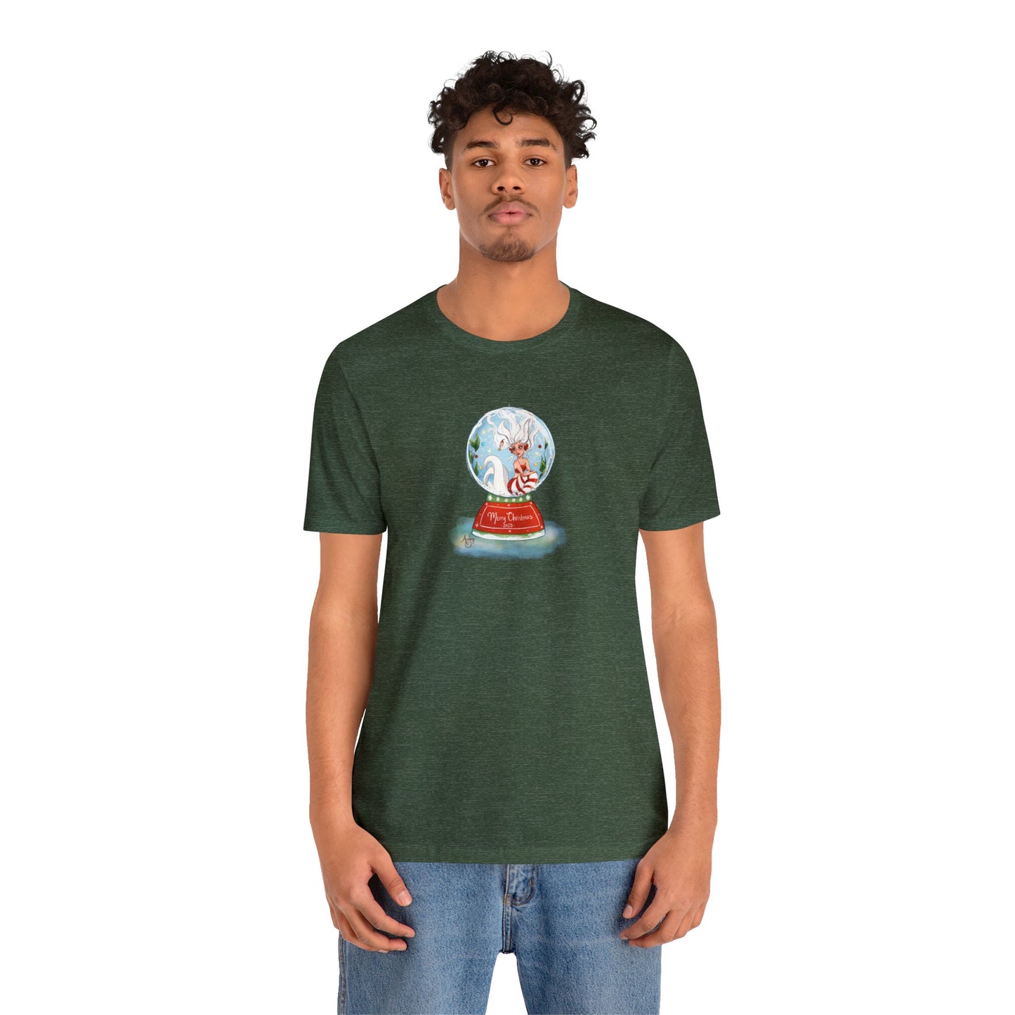 Christmas Mermaid 2023 Premium Short Sleeve Tee