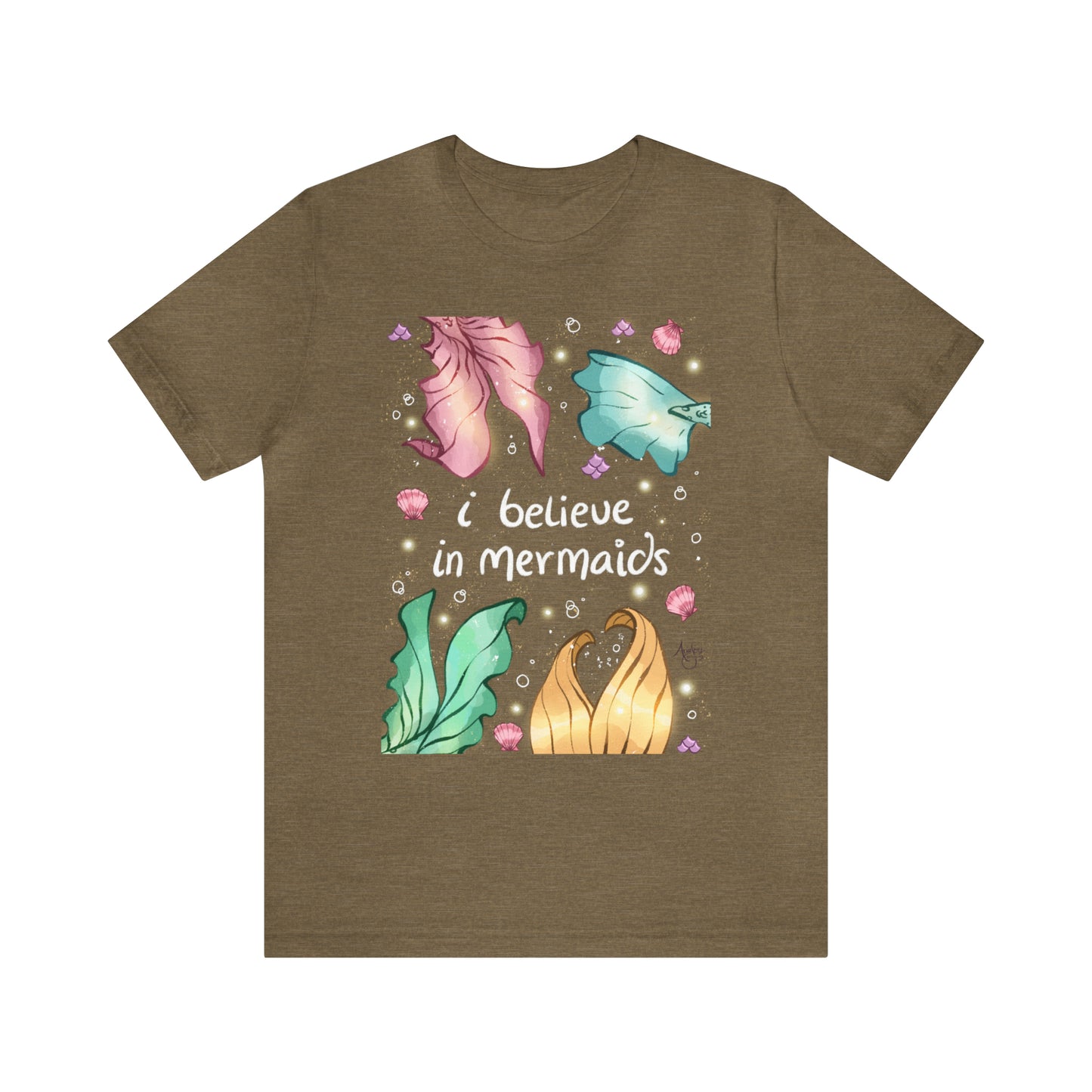 I Believe In Mermaids Premium Short Sleeve Tee