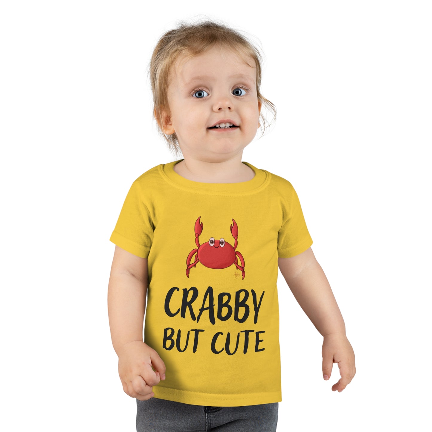 Crabby But Cute Toddler T-shirt
