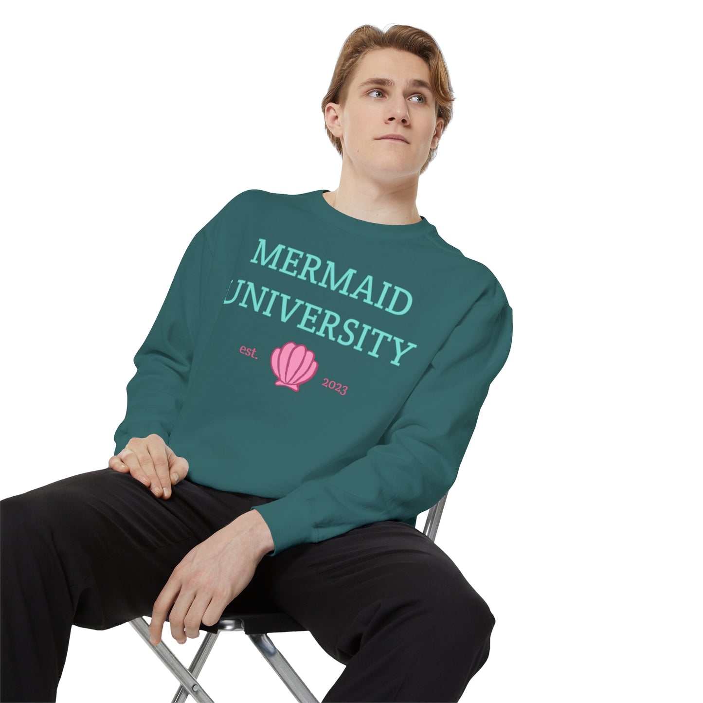 Mermaid University Crewneck Sweatshirt