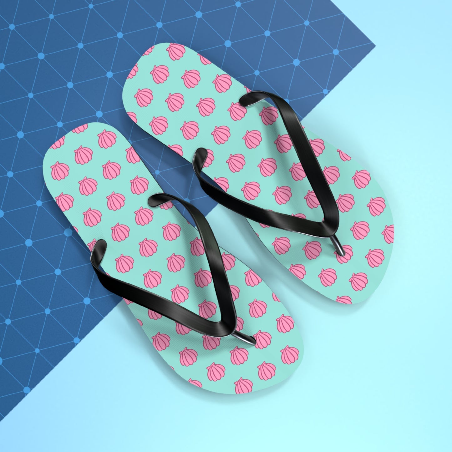 Mermaid Friends Shelly Flip Flops