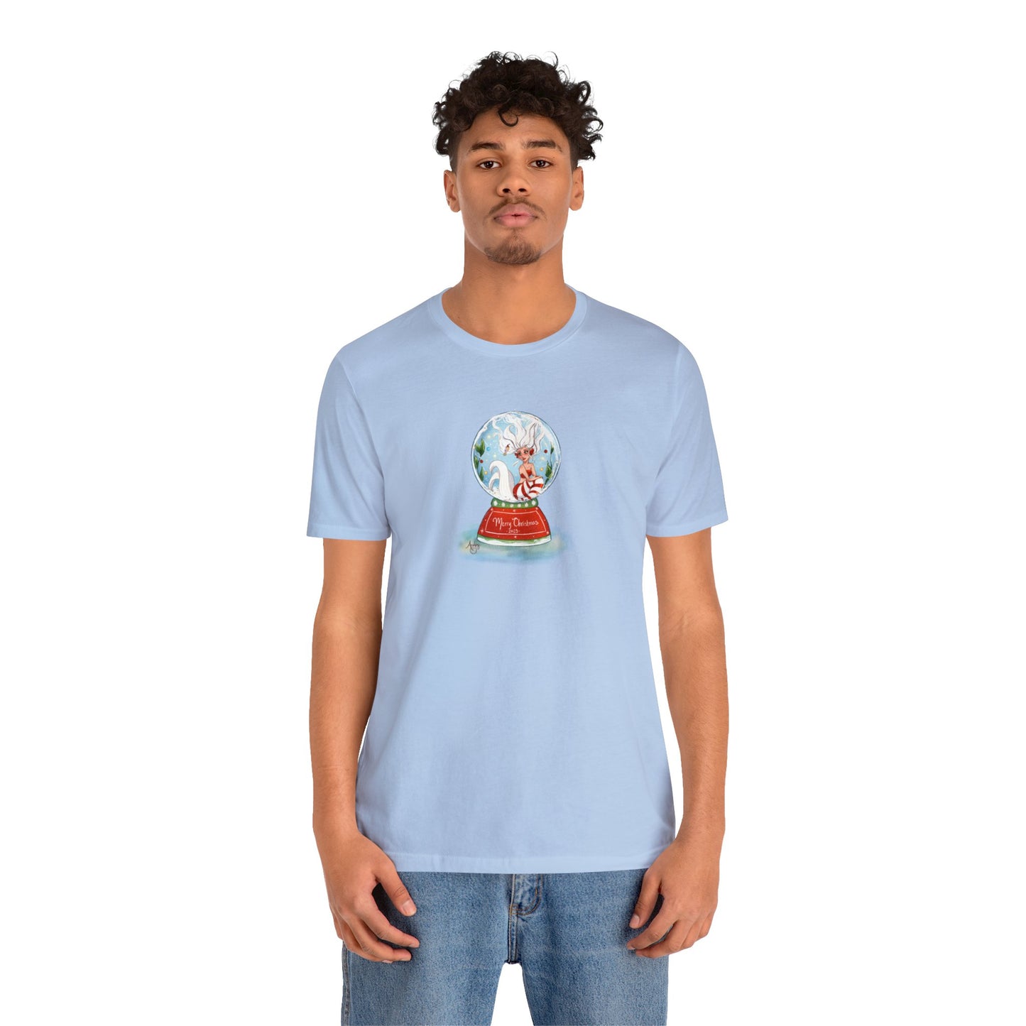 Christmas Mermaid 2023 Premium Short Sleeve Tee