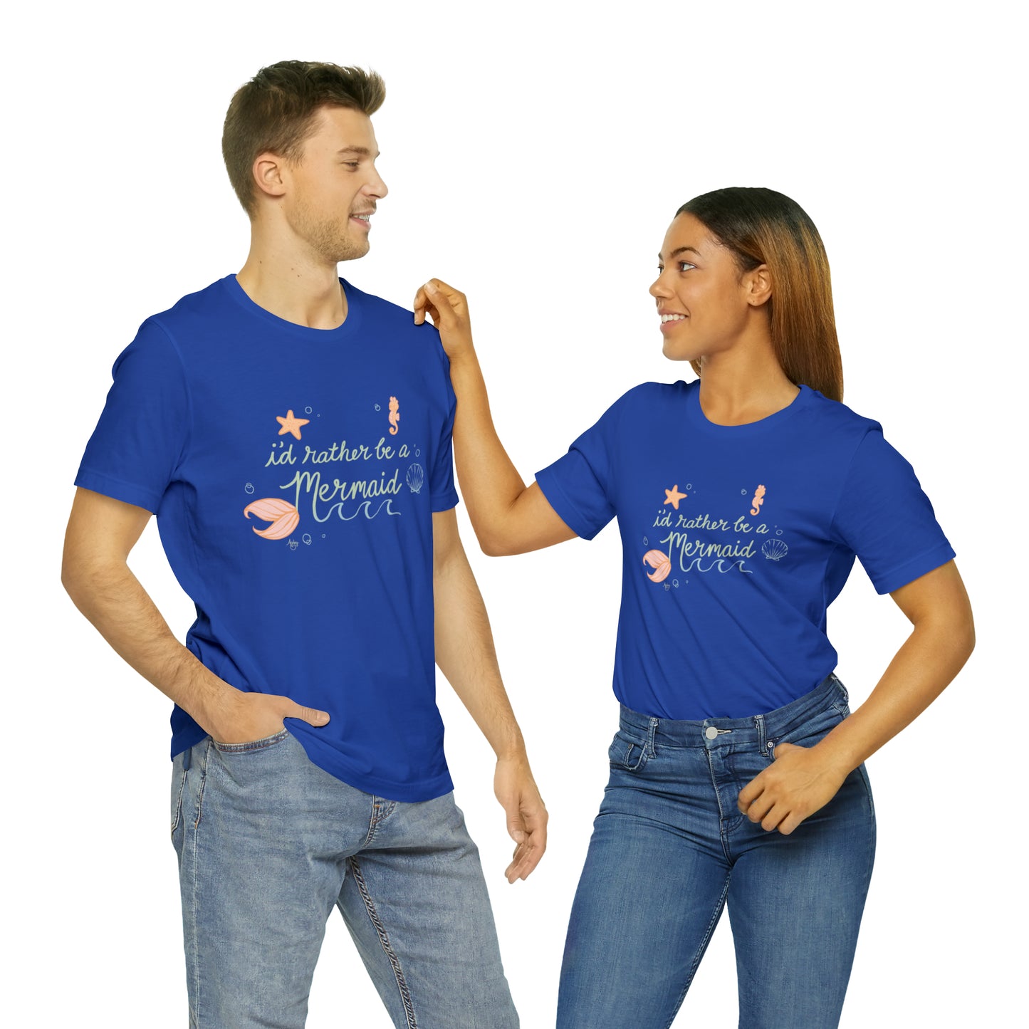 I'd Rather Be A Mermaid Premium T-shirt