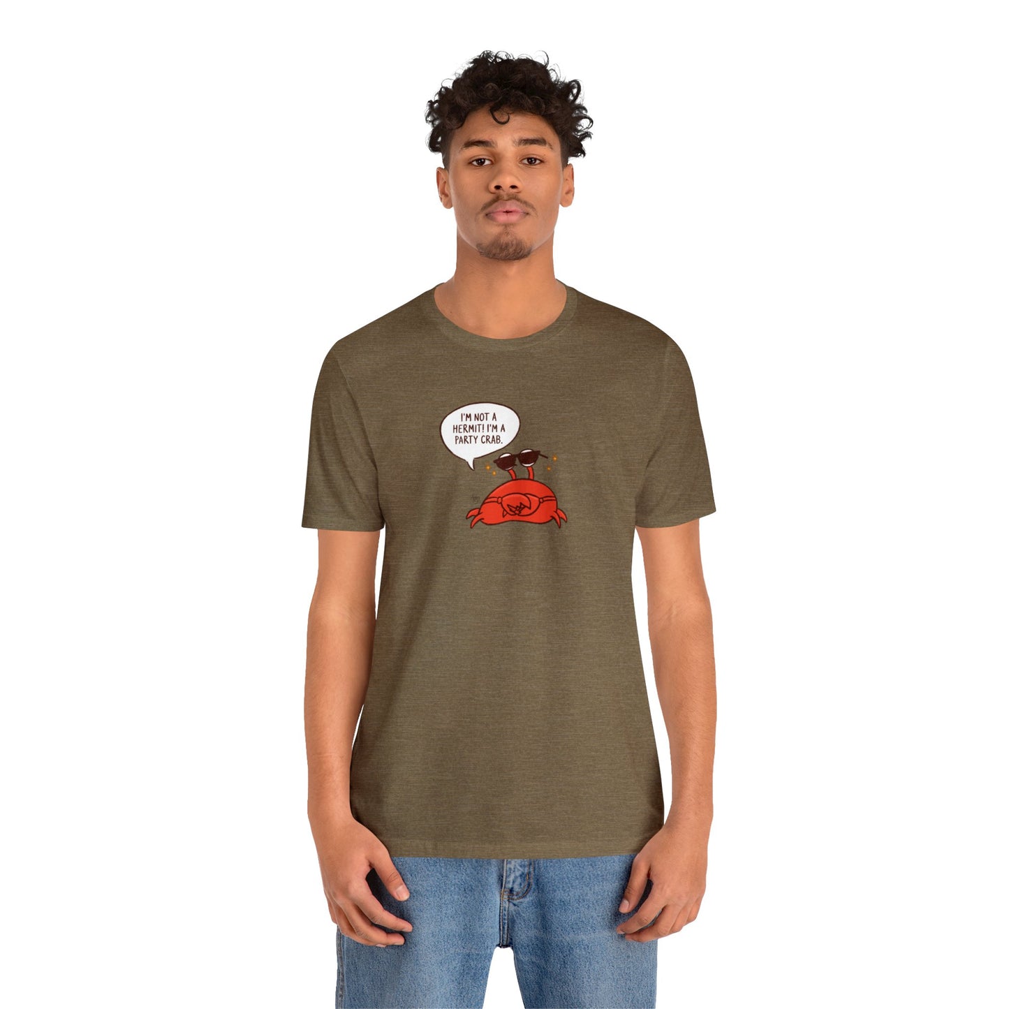 I'm A Party Crab! Crusty the Crab Series Premium Short Sleeve Tee