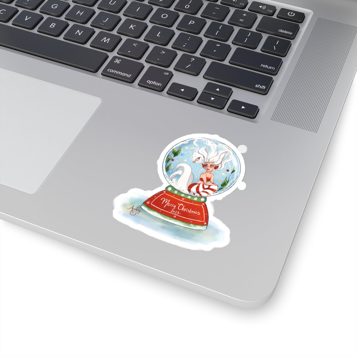 Christmas Mermaid 2023 Sticker