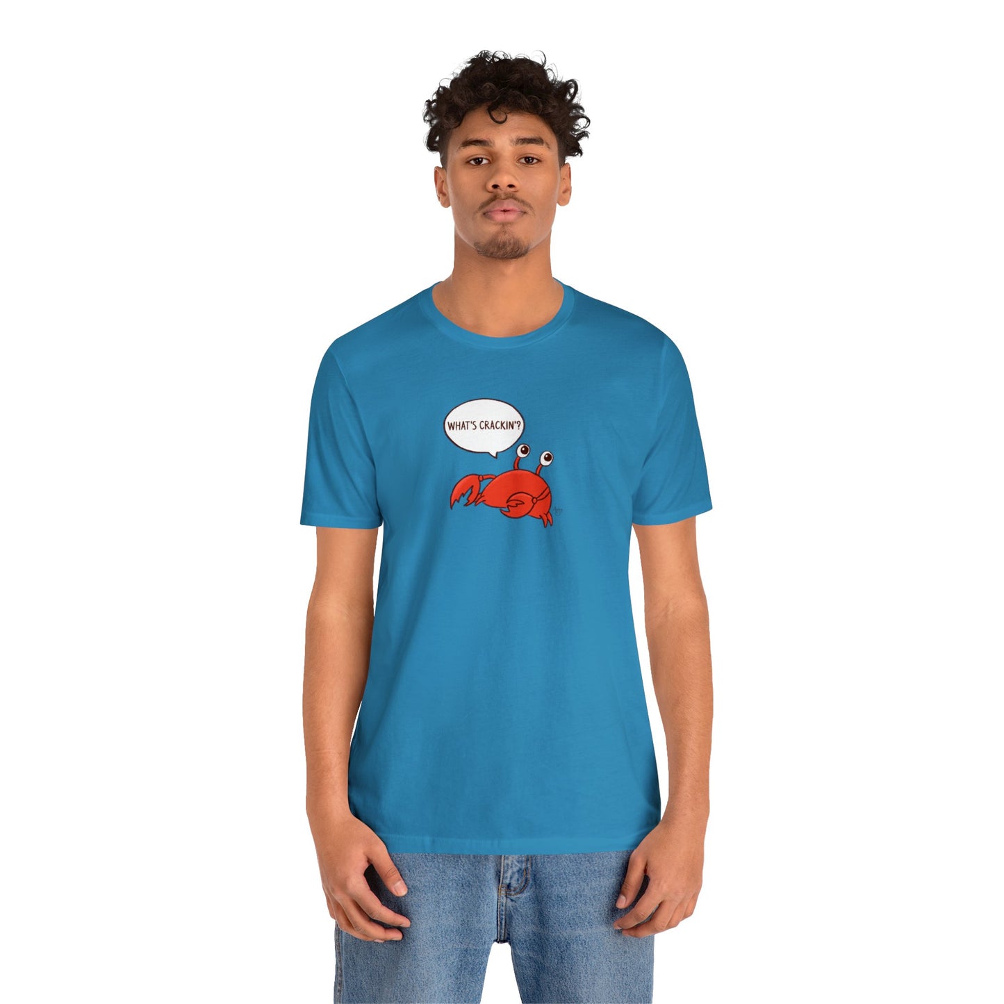 What's Crackin'? Crusty the Crab Series Premium Short Sleeve Tee