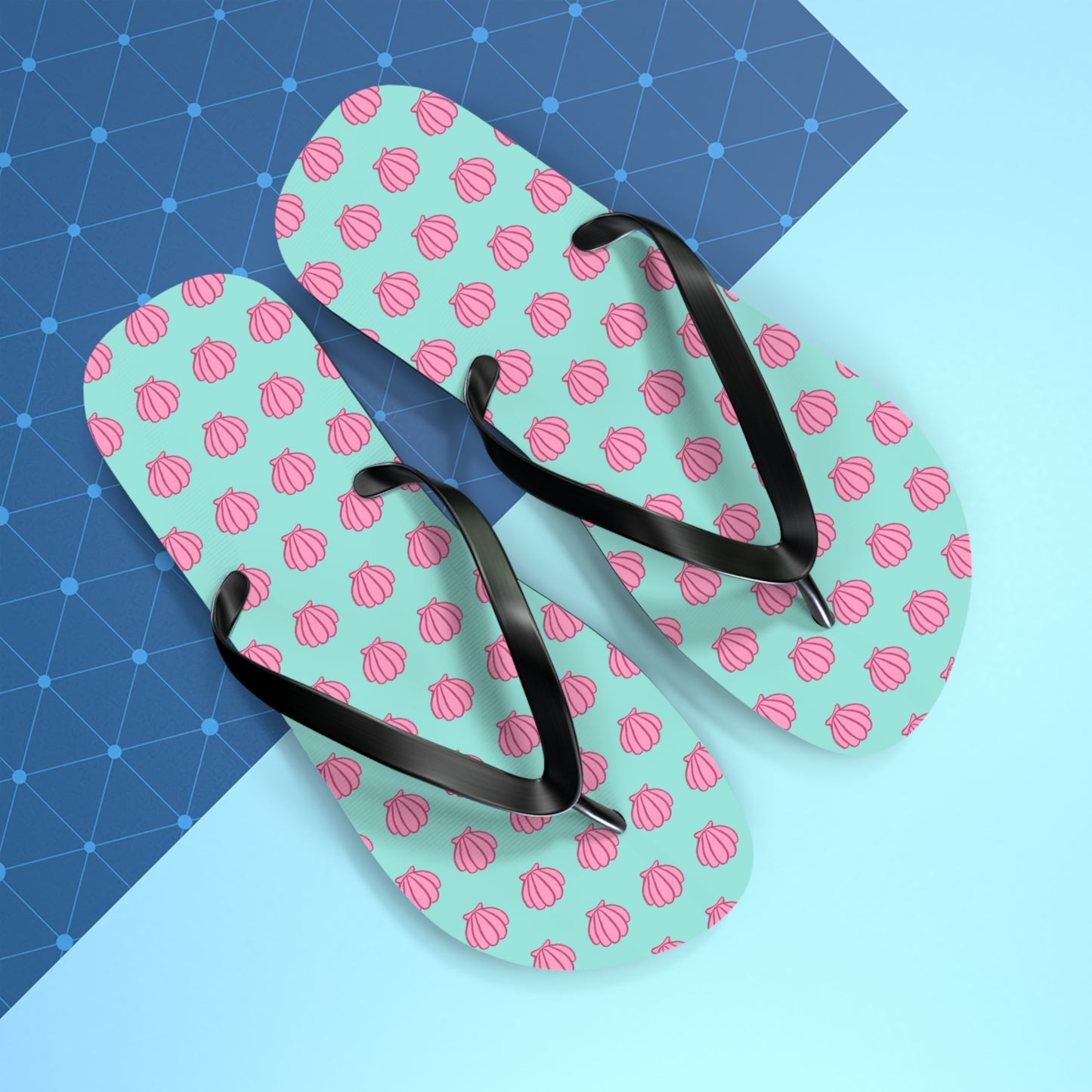 Mermaid Friends Shelly Flip Flops
