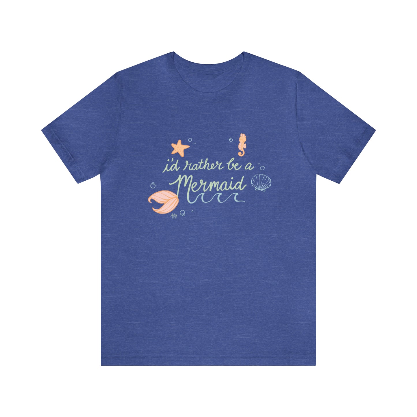I'd Rather Be A Mermaid Premium T-shirt