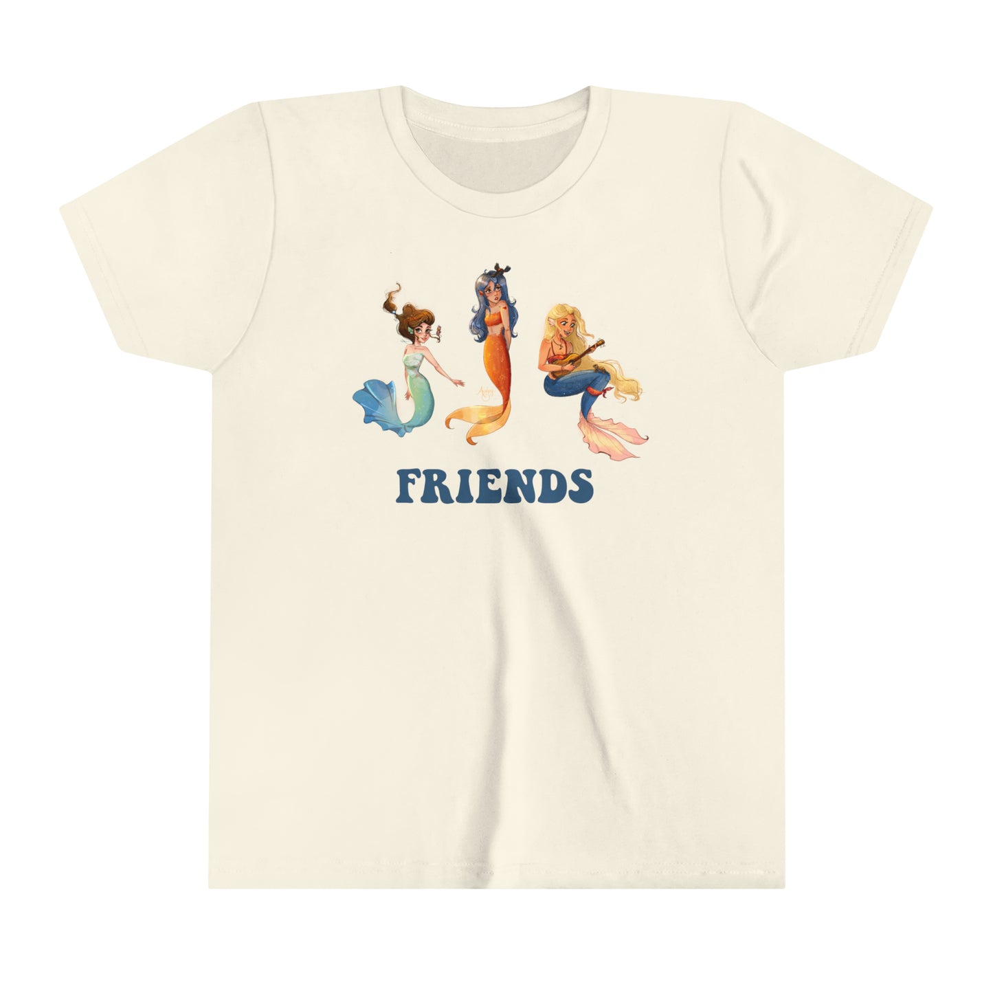 Mermaid Friends Youth Tee Version 1