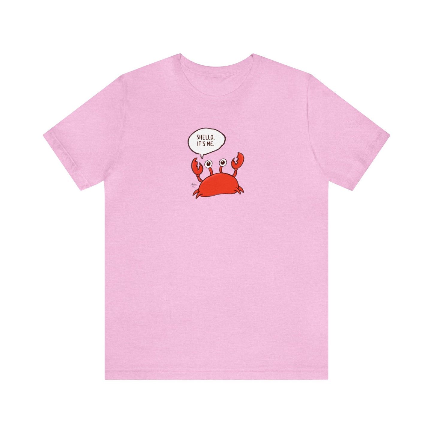 Shello. It's Me! Crusty the Crab Series Premium Short Sleeve Tee