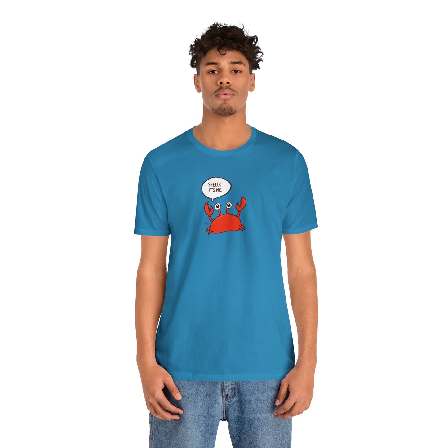 Shello. It's Me! Crusty the Crab Series Premium Short Sleeve Tee