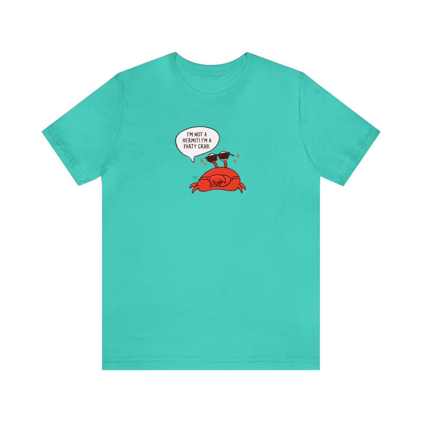 I'm A Party Crab! Crusty the Crab Series Premium Short Sleeve Tee