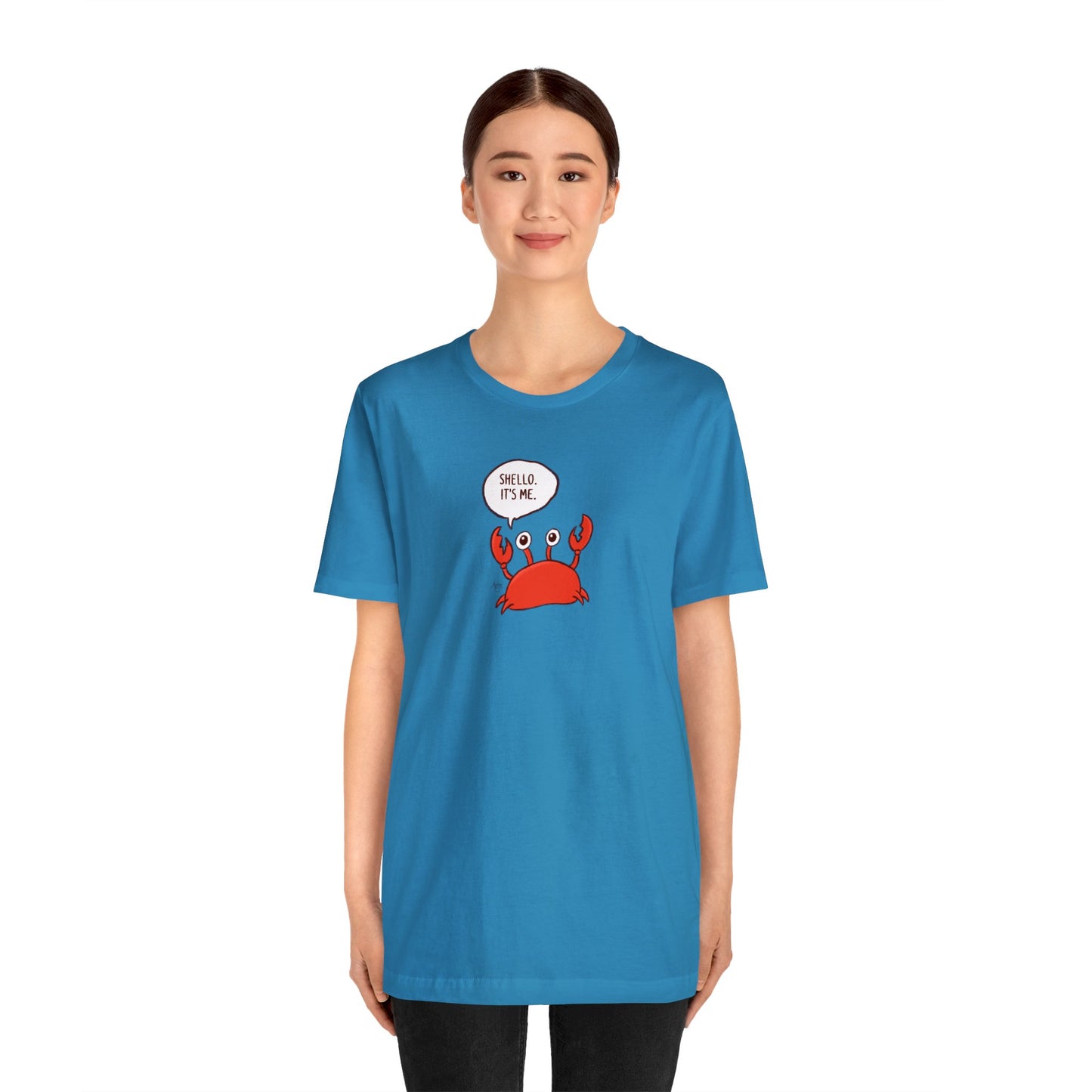 Shello. It's Me! Crusty the Crab Series Premium Short Sleeve Tee
