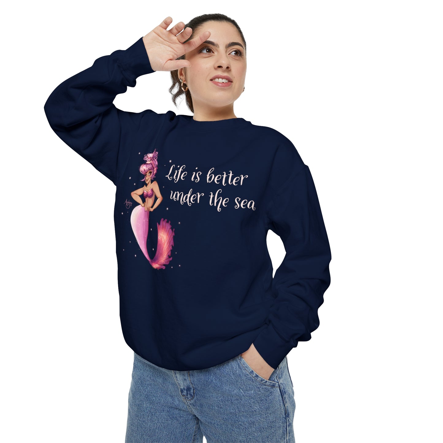 Life Is Better Under The Sea Crewneck Sweatshirt