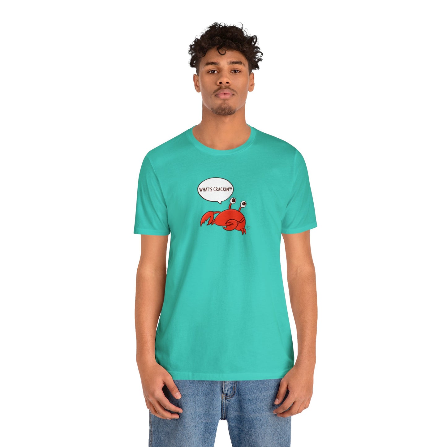 What's Crackin'? Crusty the Crab Series Premium Short Sleeve Tee