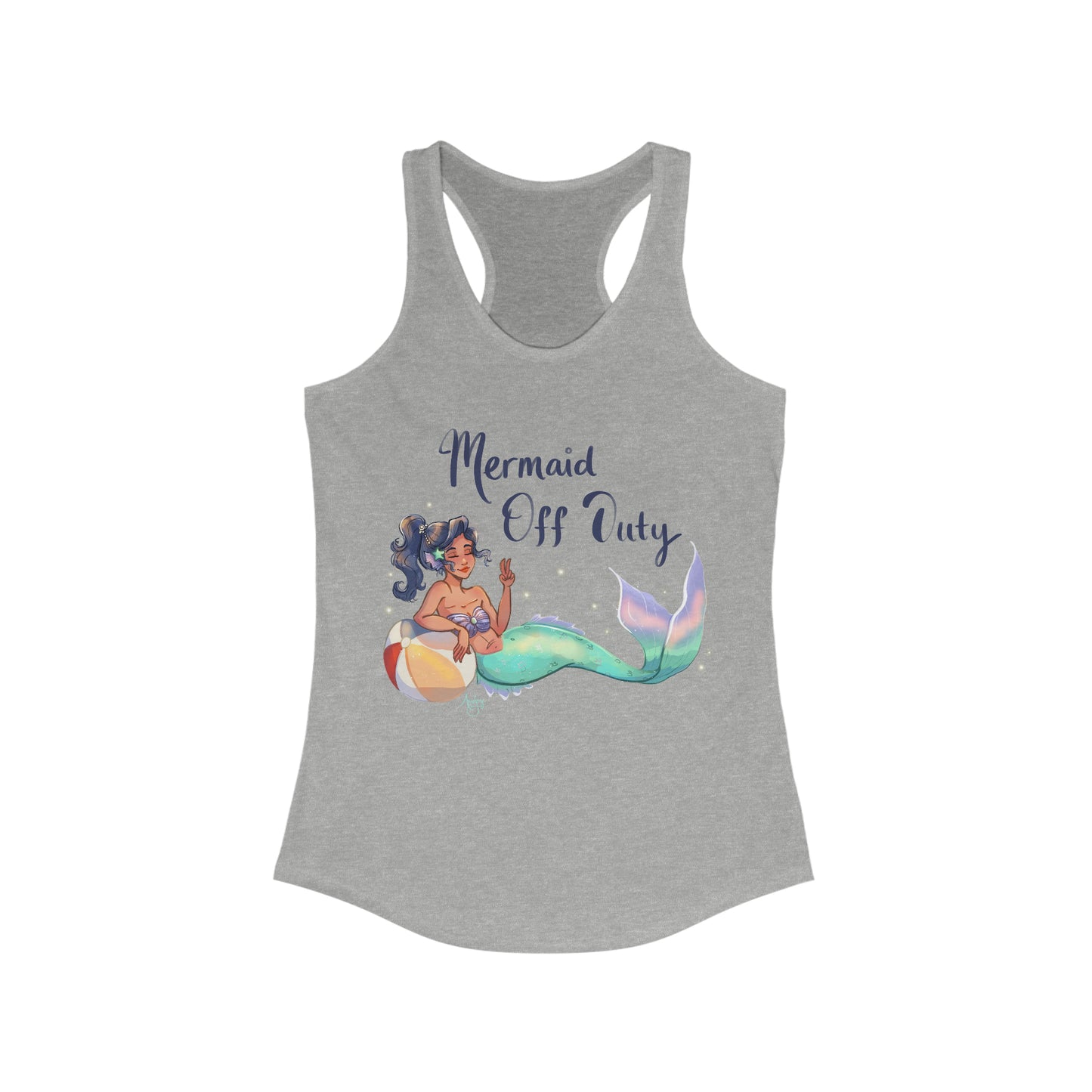 Mermaid Off Duty Racerback Tank