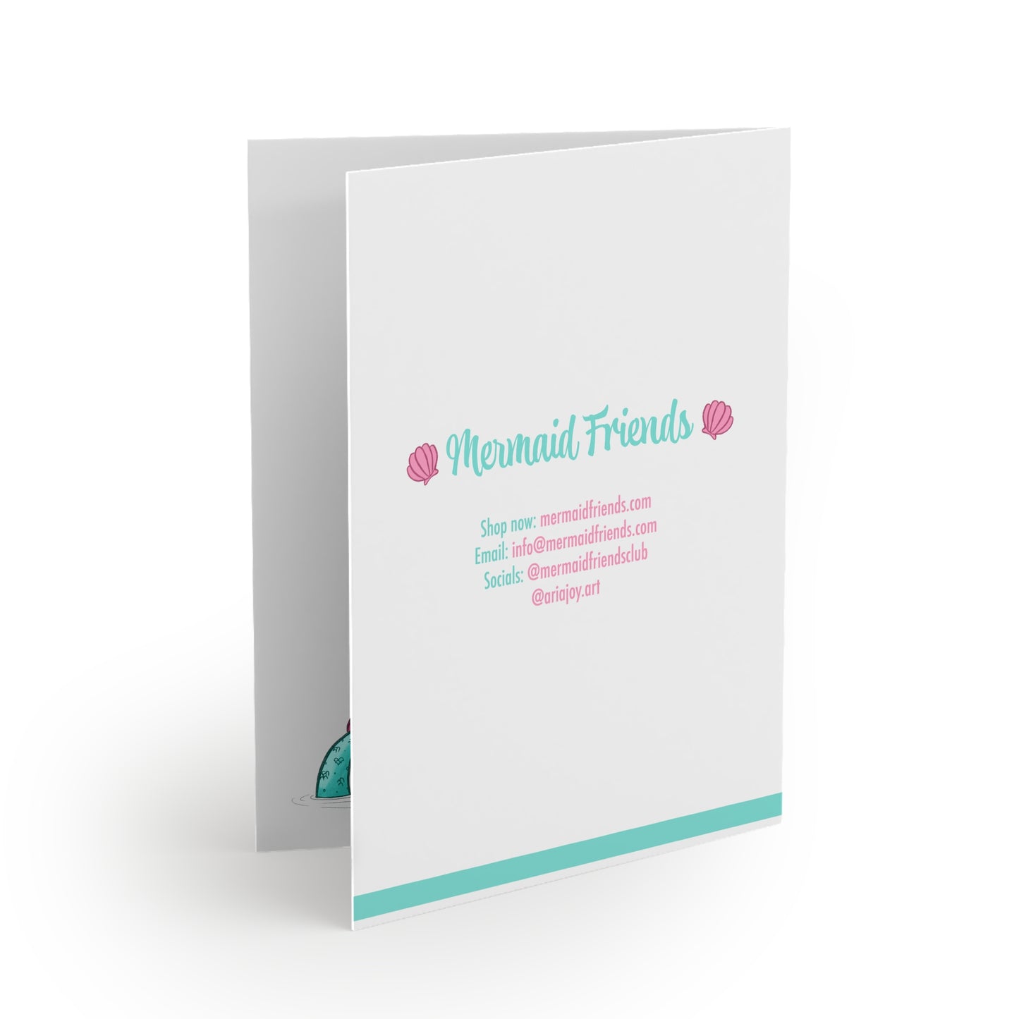 I Believe in Mermaids Greeting Card Set (8 pcs)