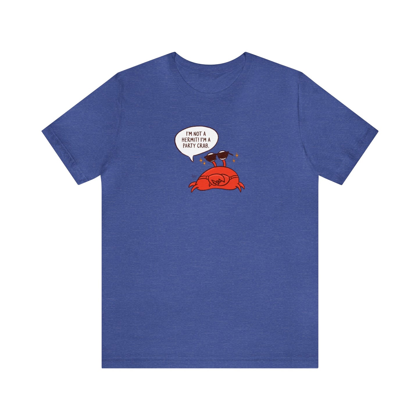 I'm A Party Crab! Crusty the Crab Series Premium Short Sleeve Tee