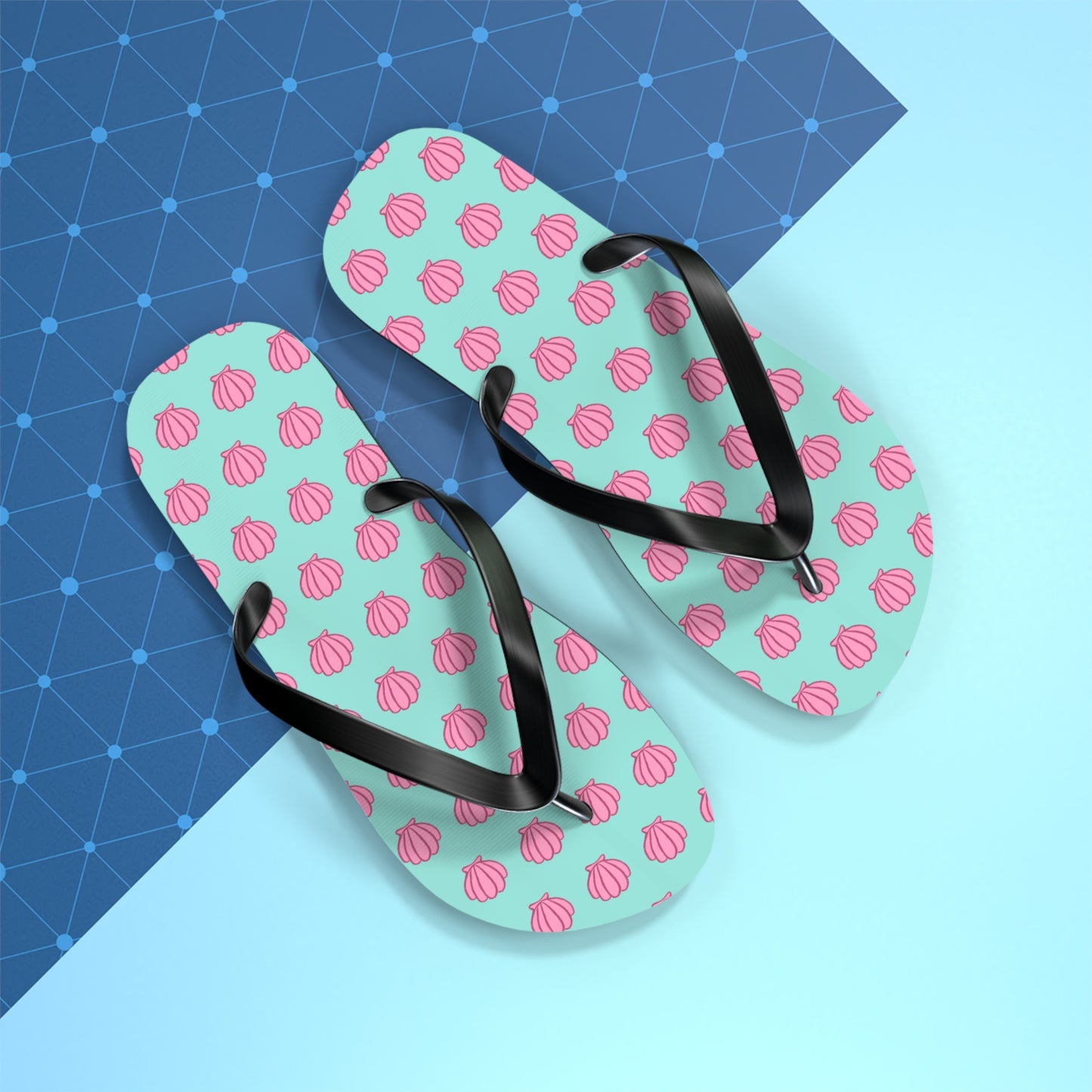 Mermaid Friends Shelly Flip Flops