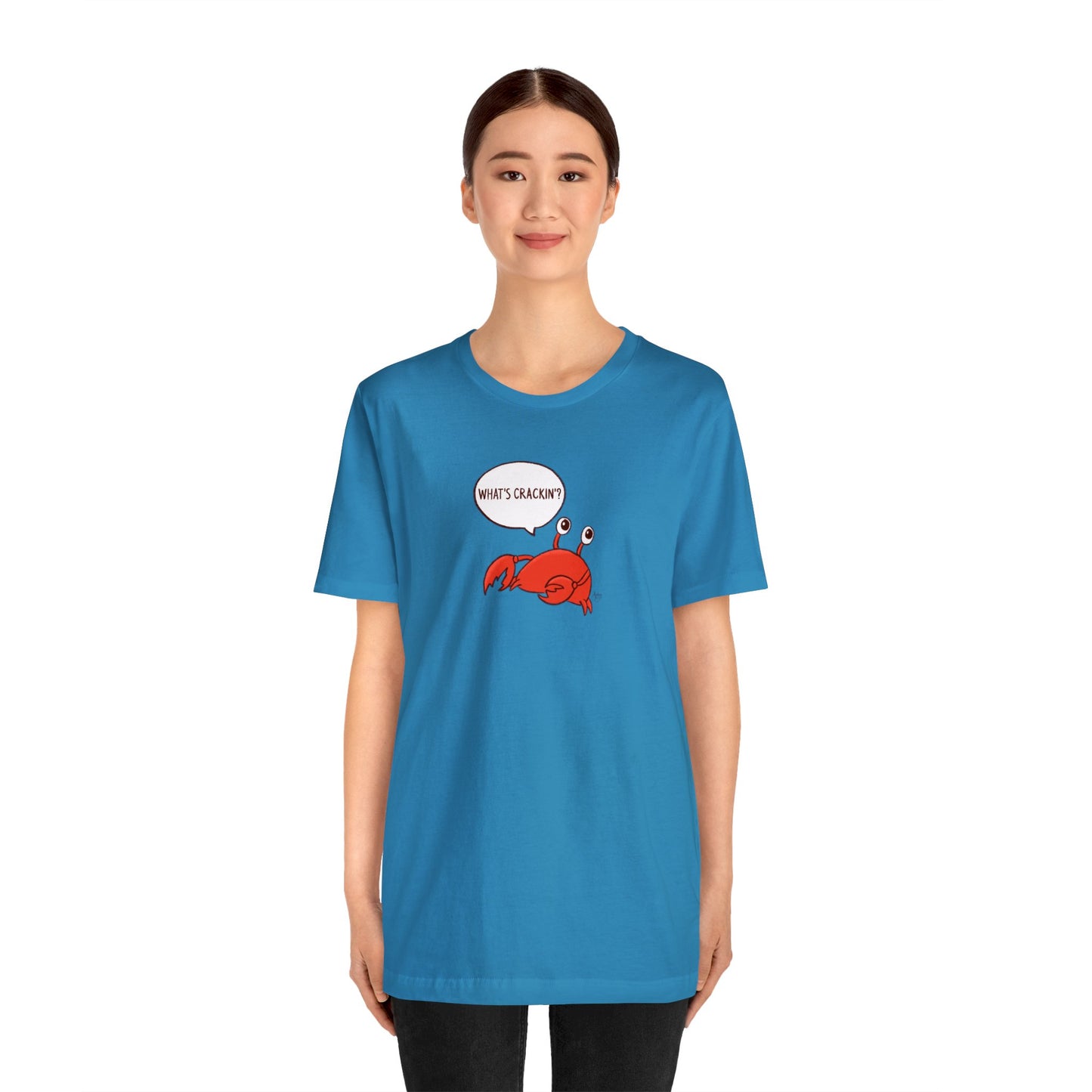 What's Crackin'? Crusty the Crab Series Premium Short Sleeve Tee