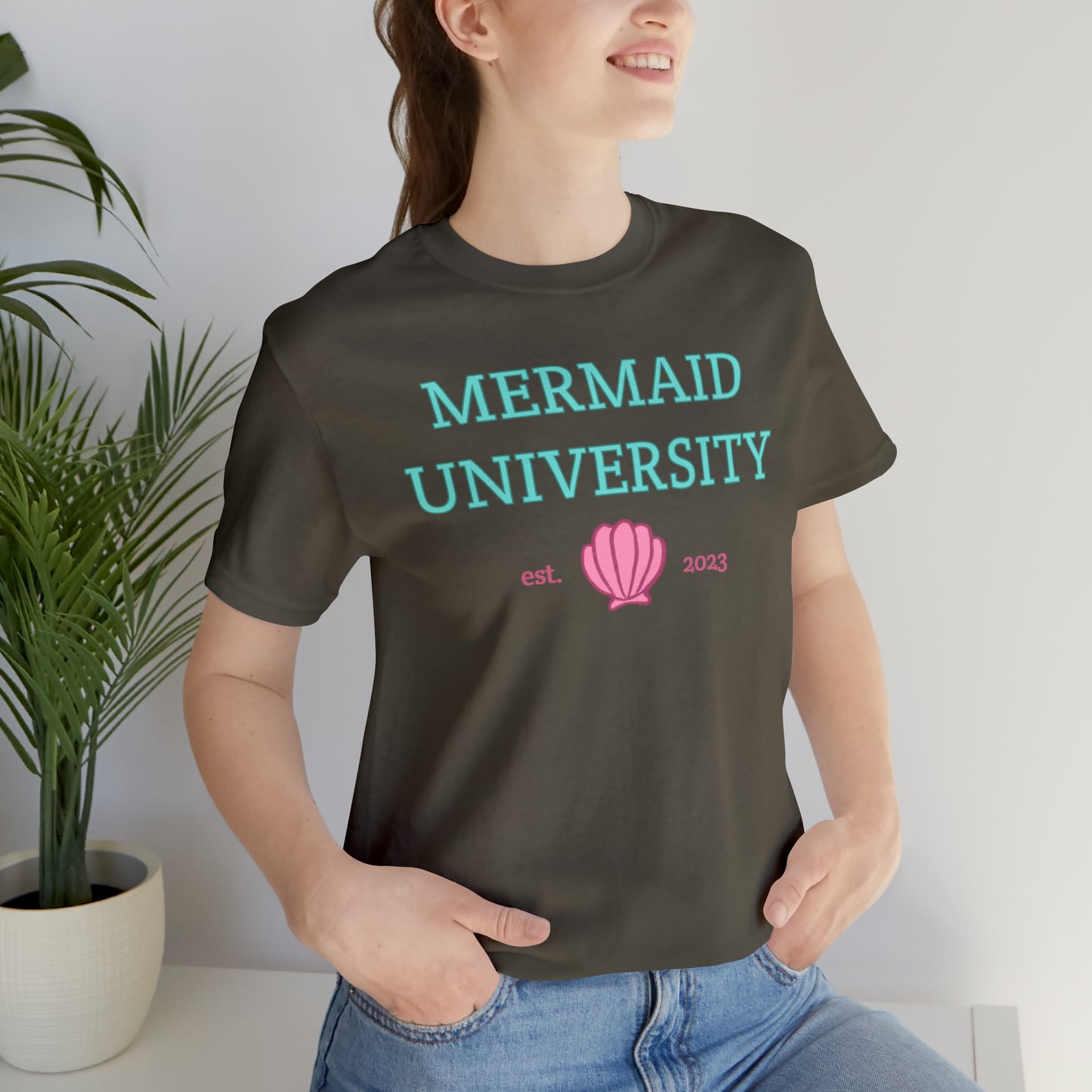 Mermaid University Premium Short Sleeve Tee