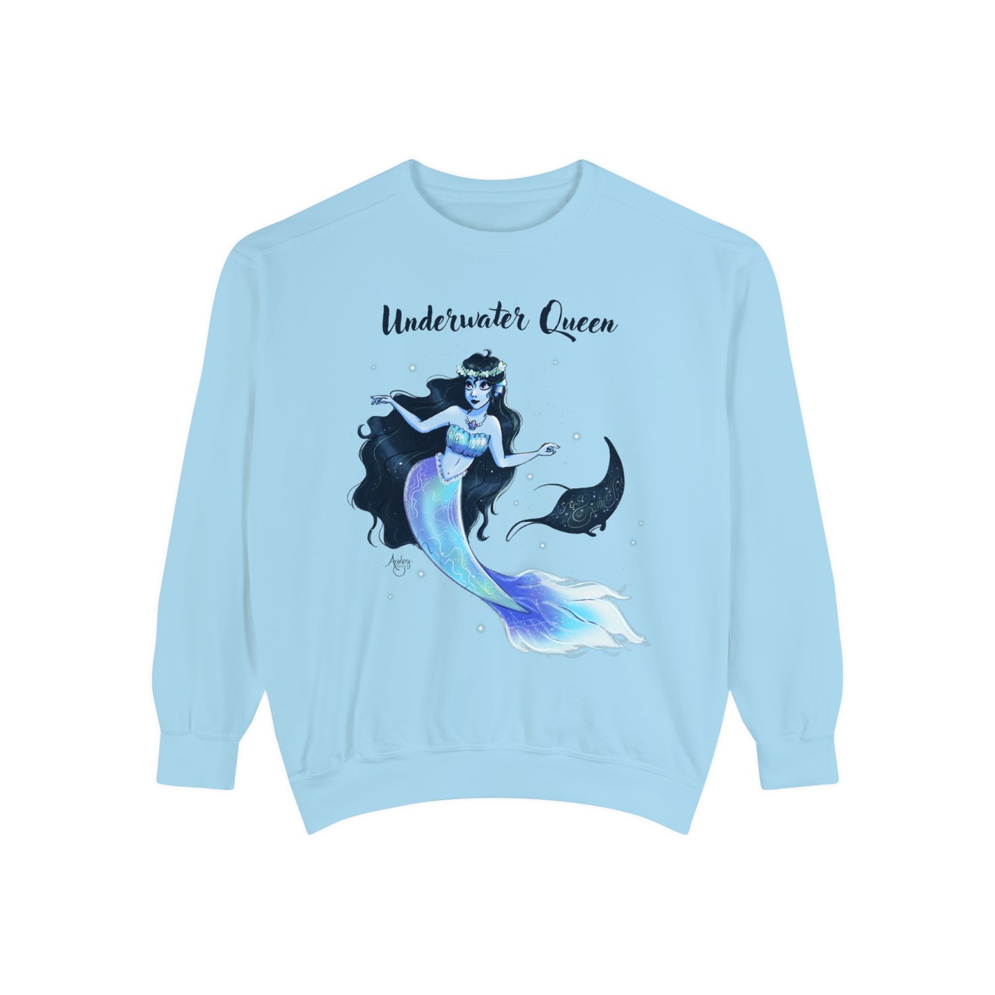 Underwater Queen Crewneck Sweatshirt