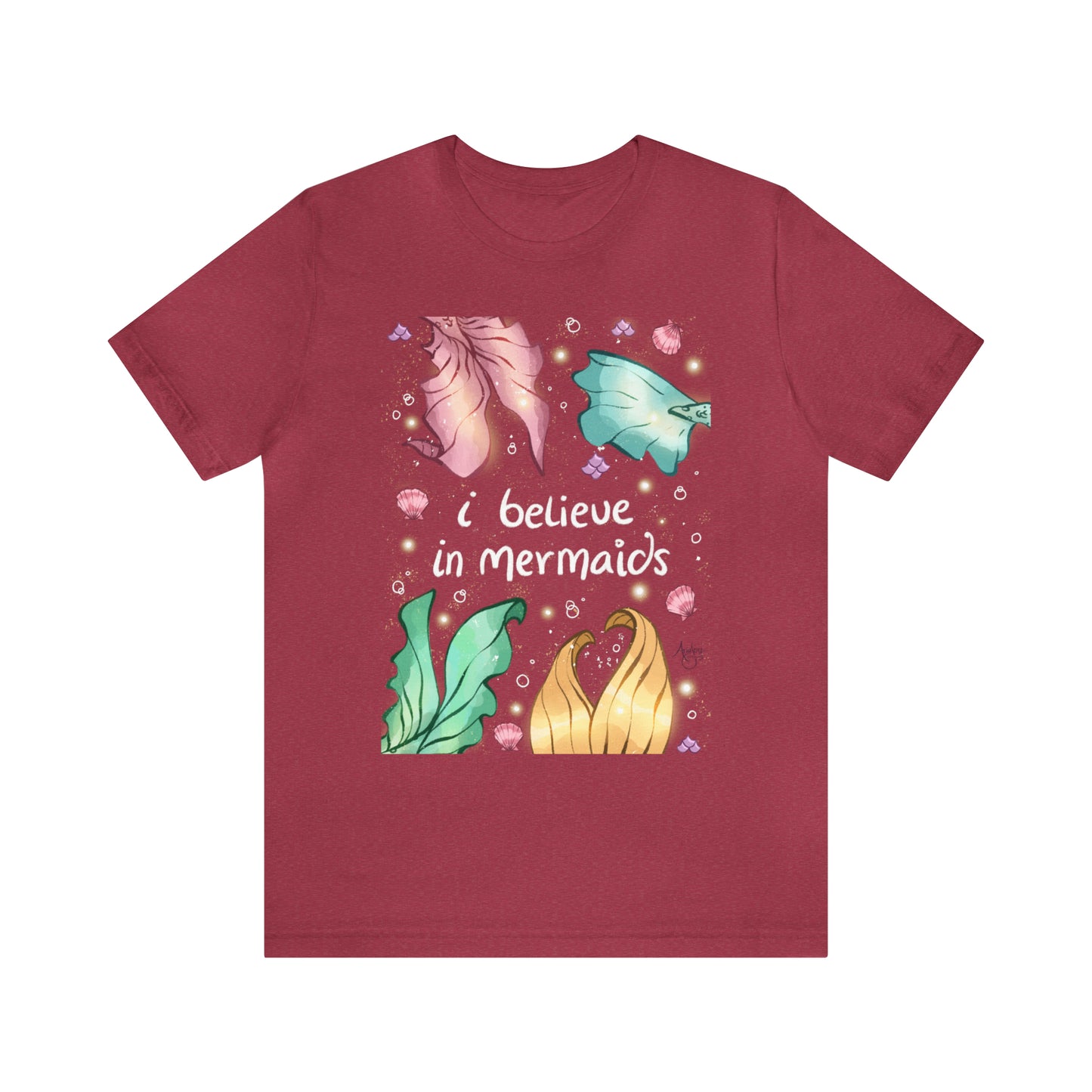 I Believe In Mermaids Premium Short Sleeve Tee