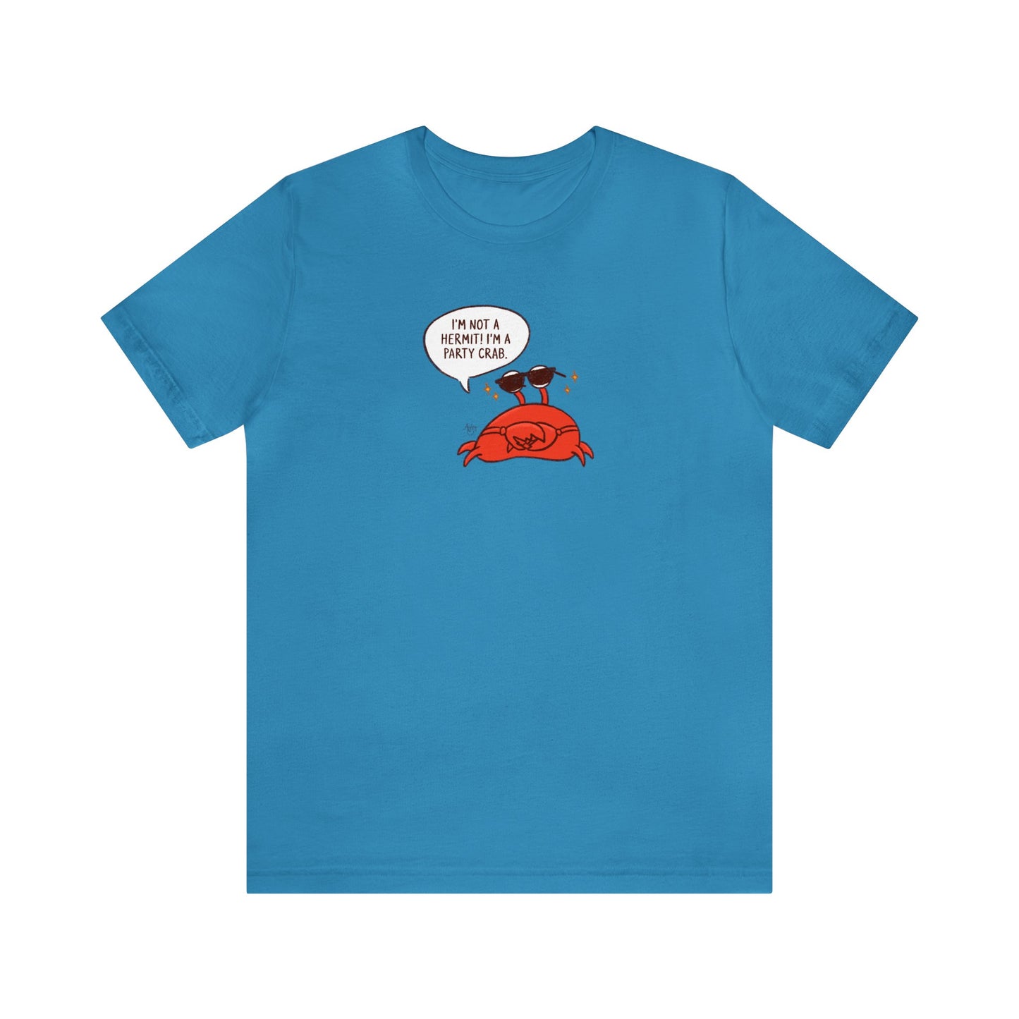 I'm A Party Crab! Crusty the Crab Series Premium Short Sleeve Tee