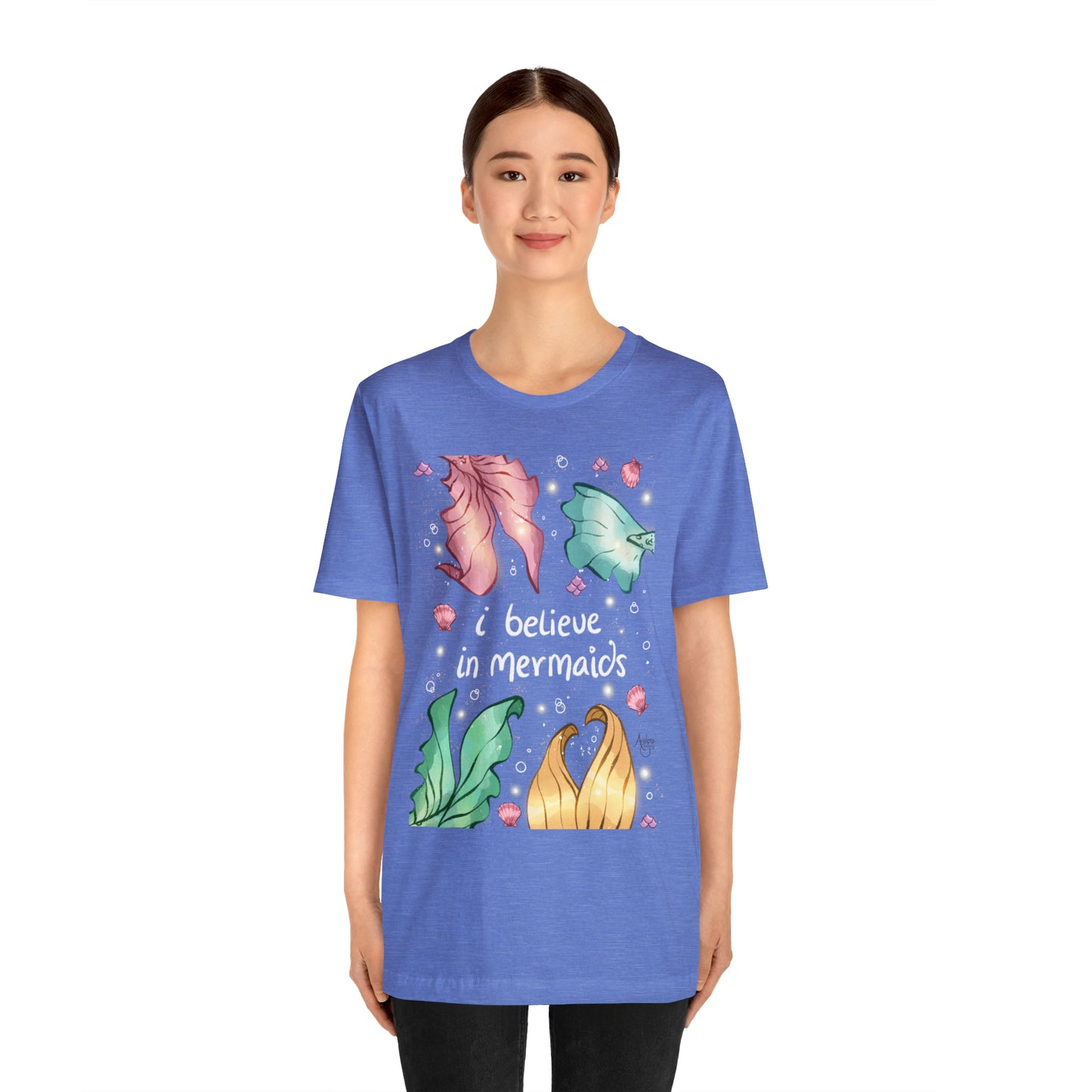 I Believe In Mermaids Premium Short Sleeve Tee