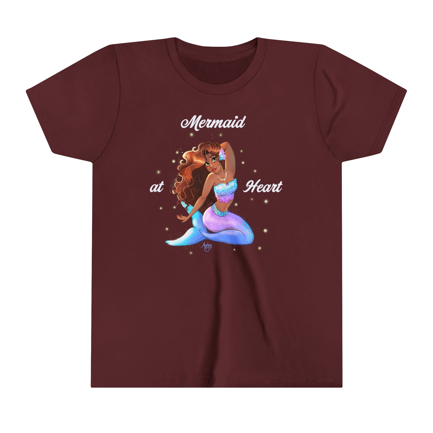 Mermaid at Heart Youth Tee