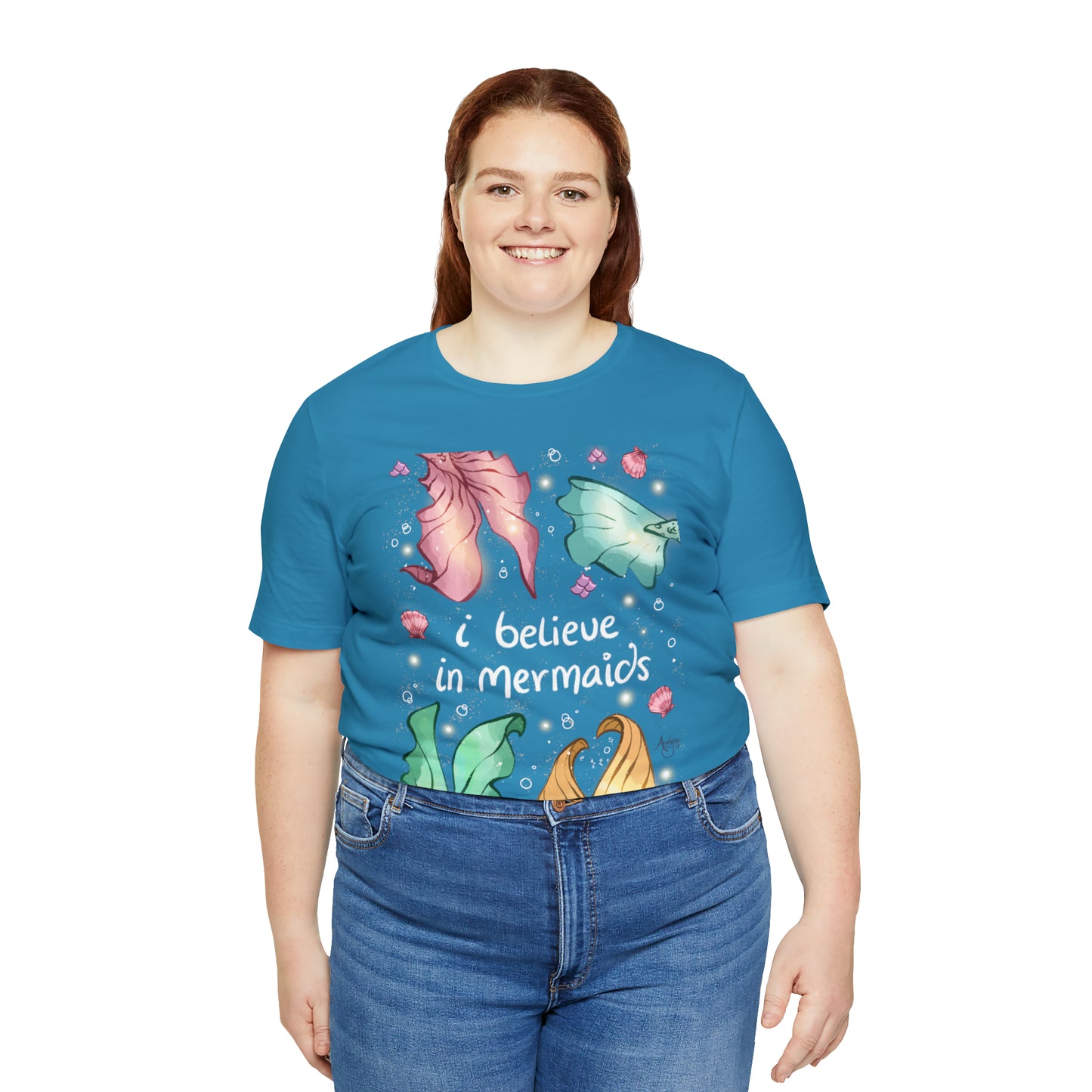I Believe In Mermaids Premium Short Sleeve Tee