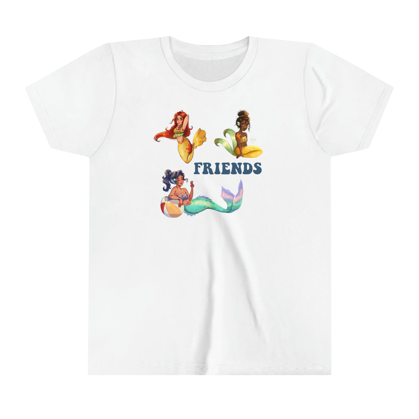 Mermaid Friends Youth Tee Version 3