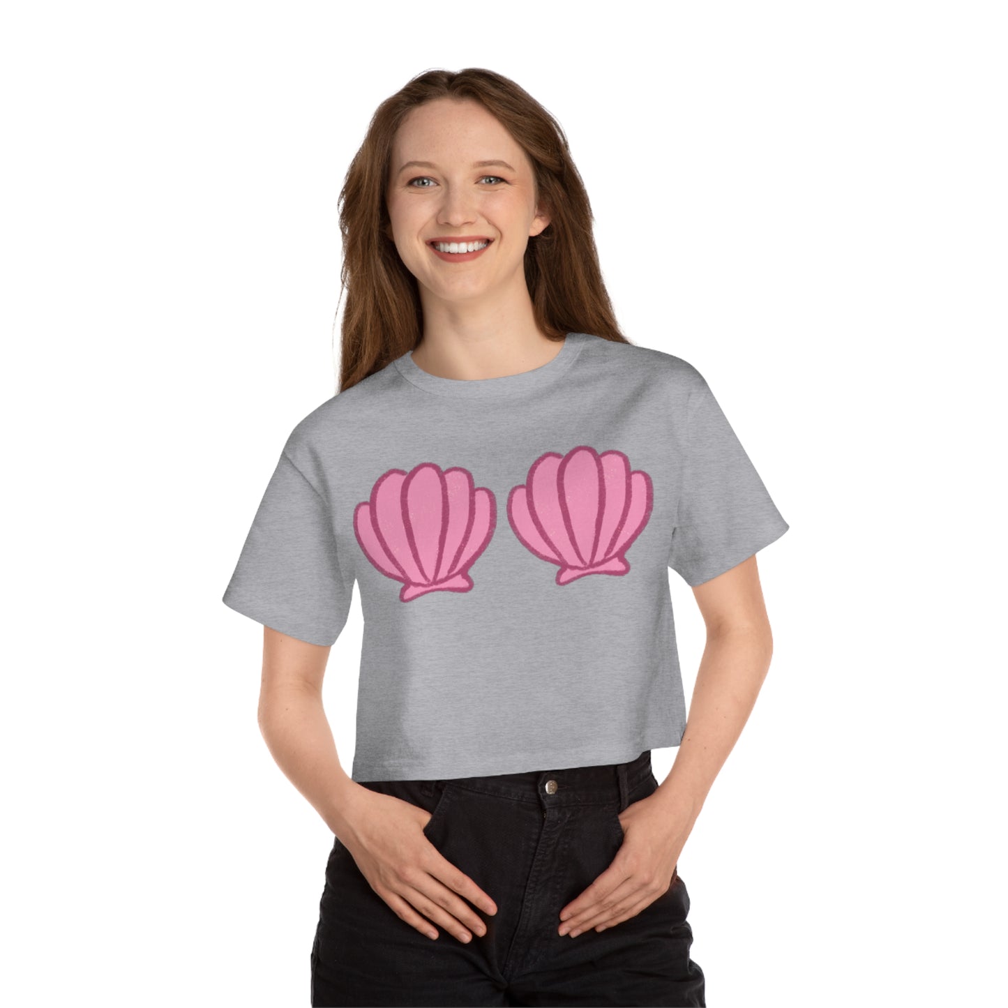 Shell Support Crop Tee