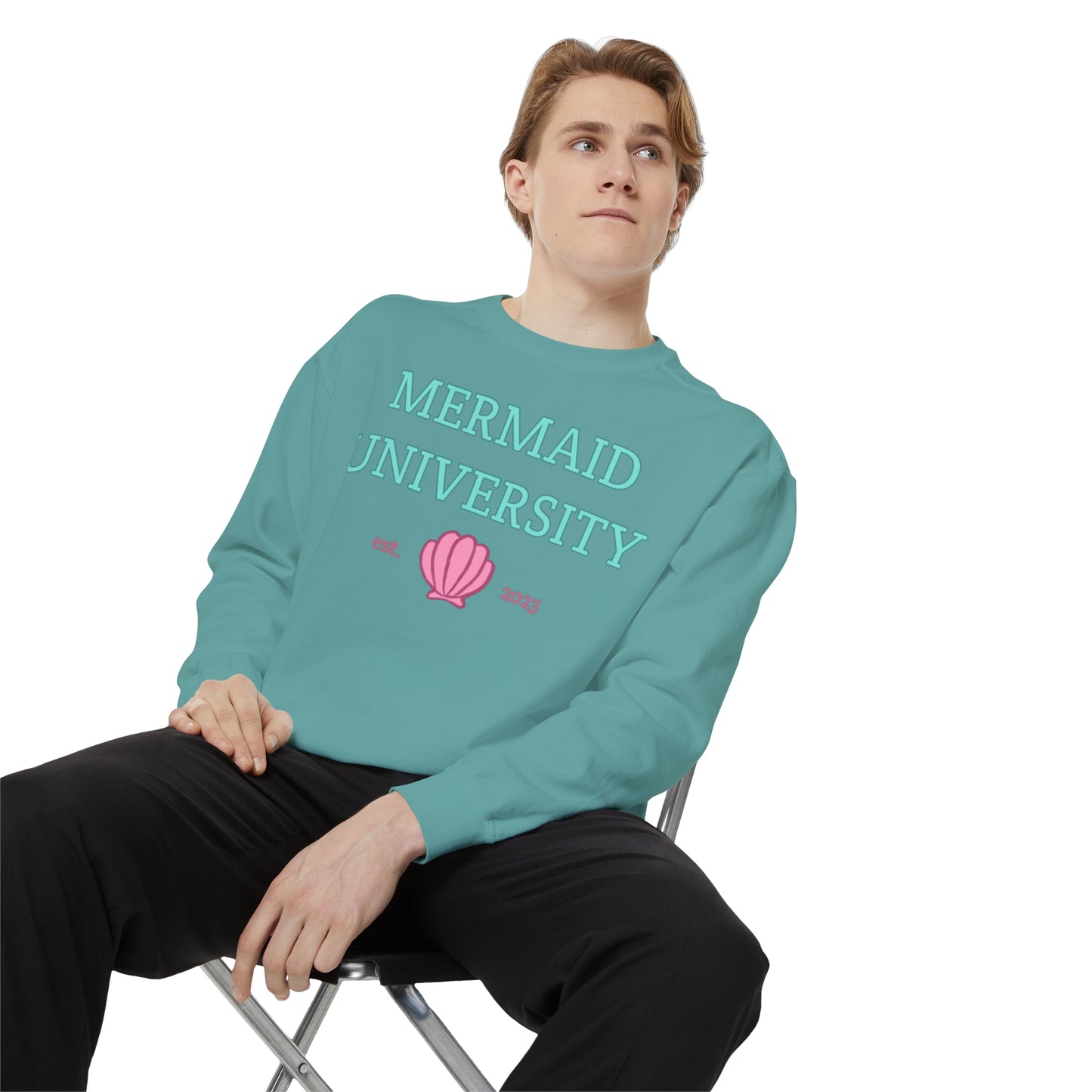 Mermaid University Crewneck Sweatshirt