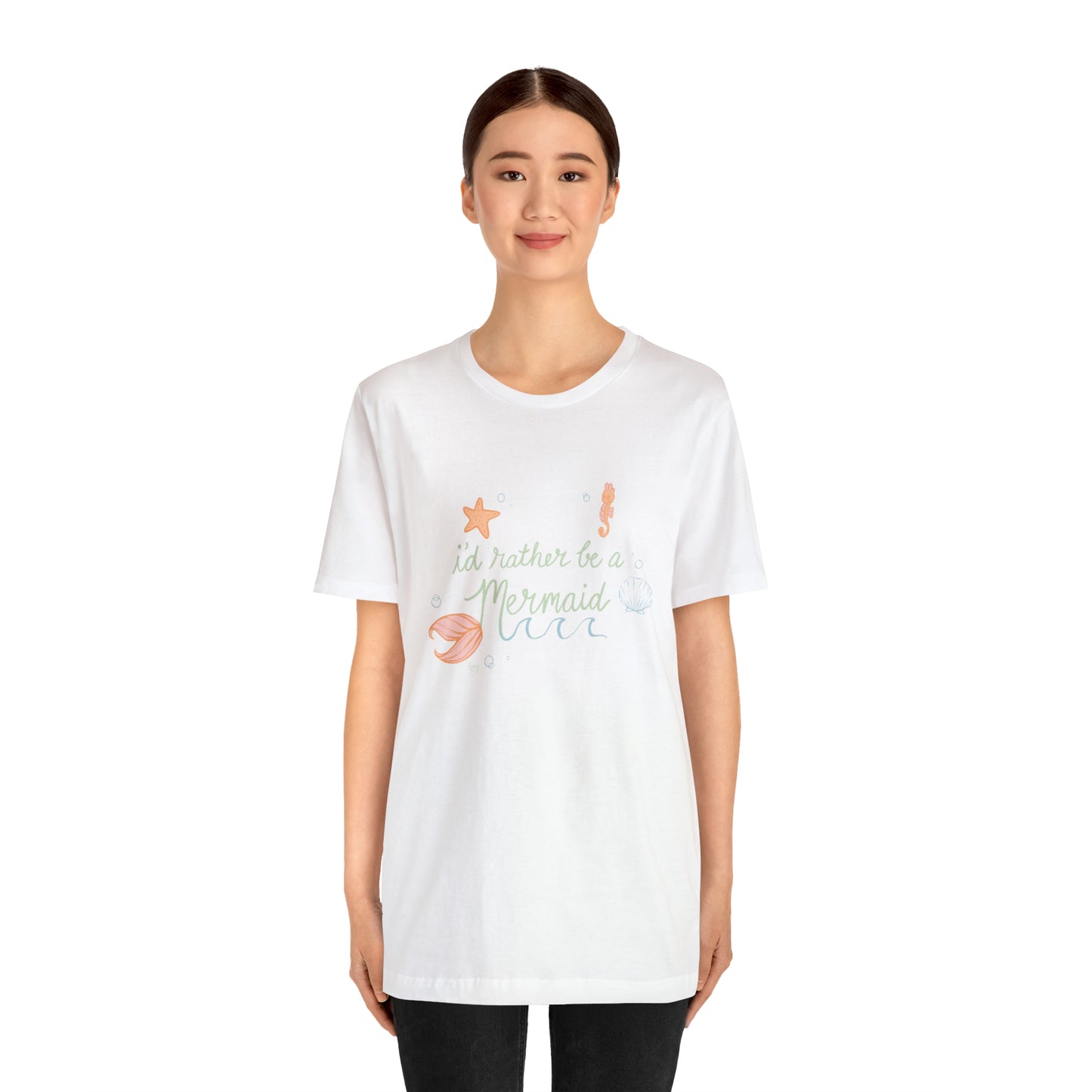 I'd Rather Be A Mermaid Premium T-shirt