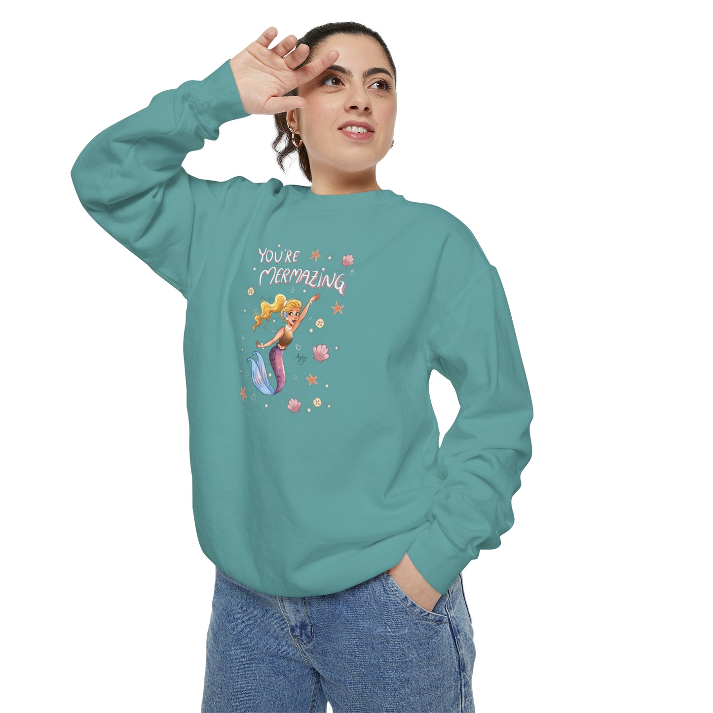 You're Mermazing Crewneck Sweatshirt