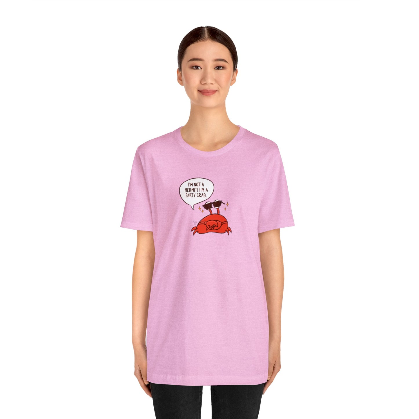 I'm A Party Crab! Crusty the Crab Series Premium Short Sleeve Tee