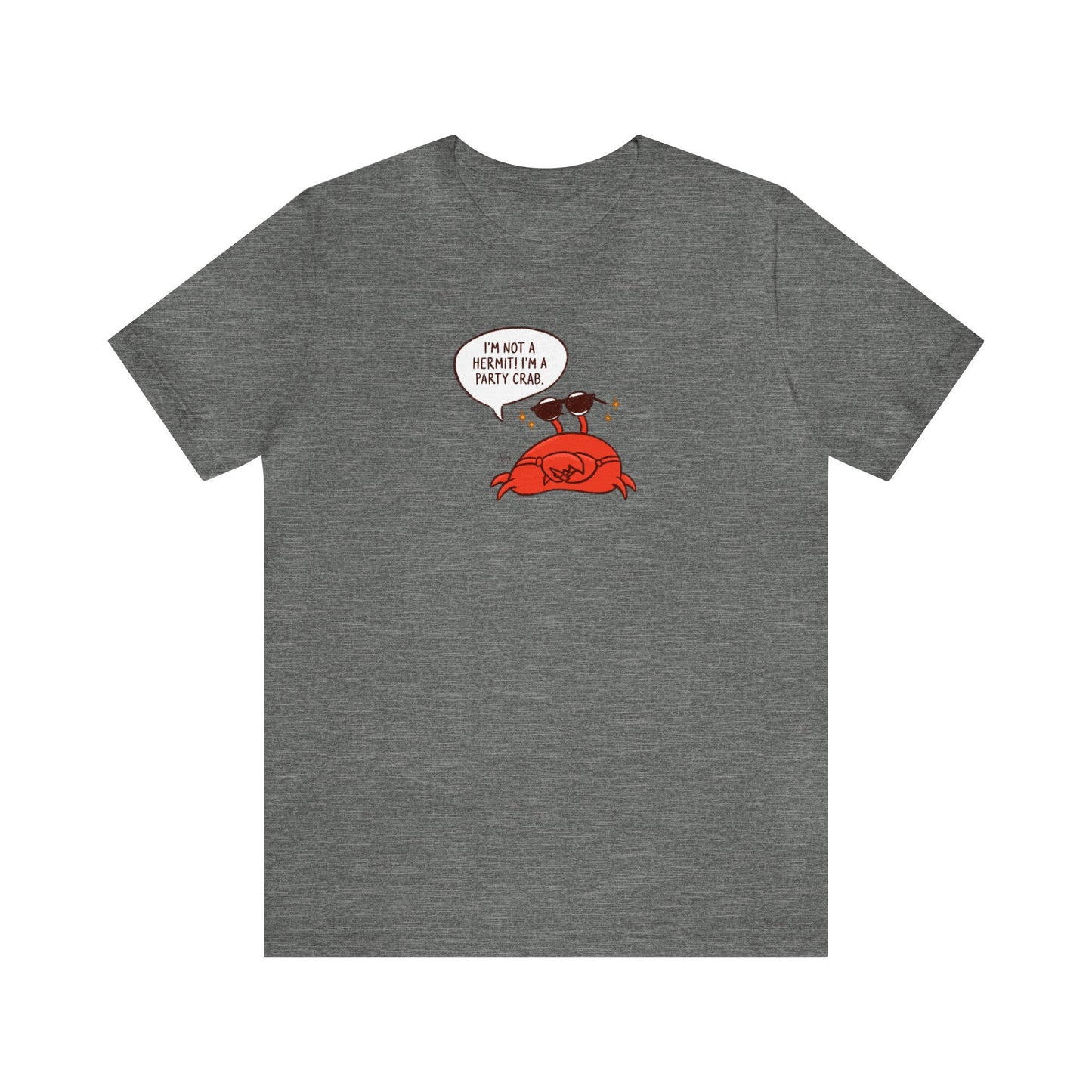 I'm A Party Crab! Crusty the Crab Series Premium Short Sleeve Tee