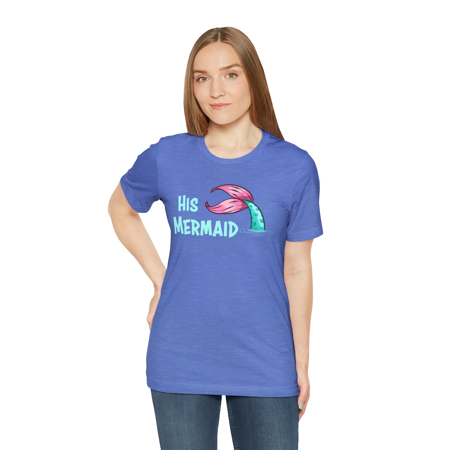 "His Mermaid" Premium Short Sleeve Tee