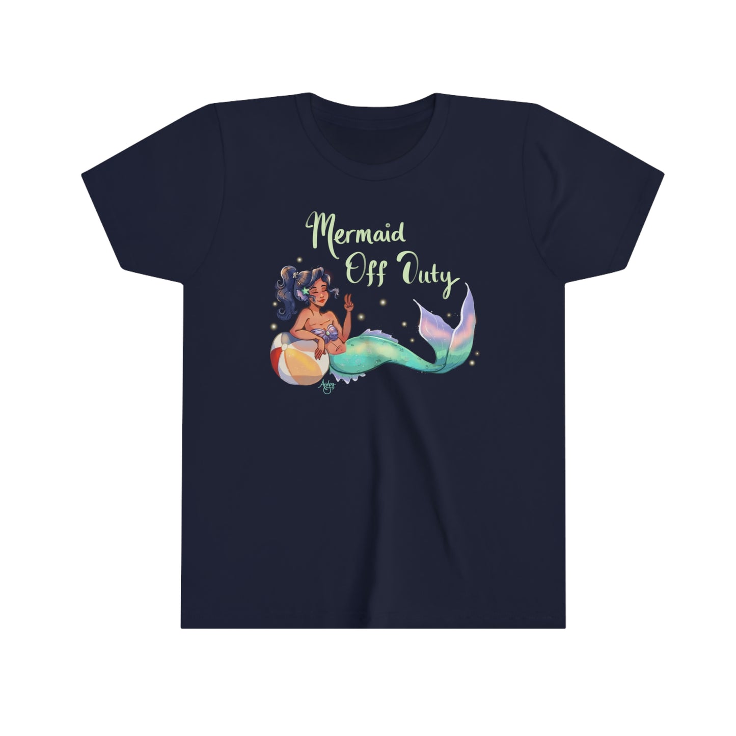 Mermaid Off Duty Youth Tee