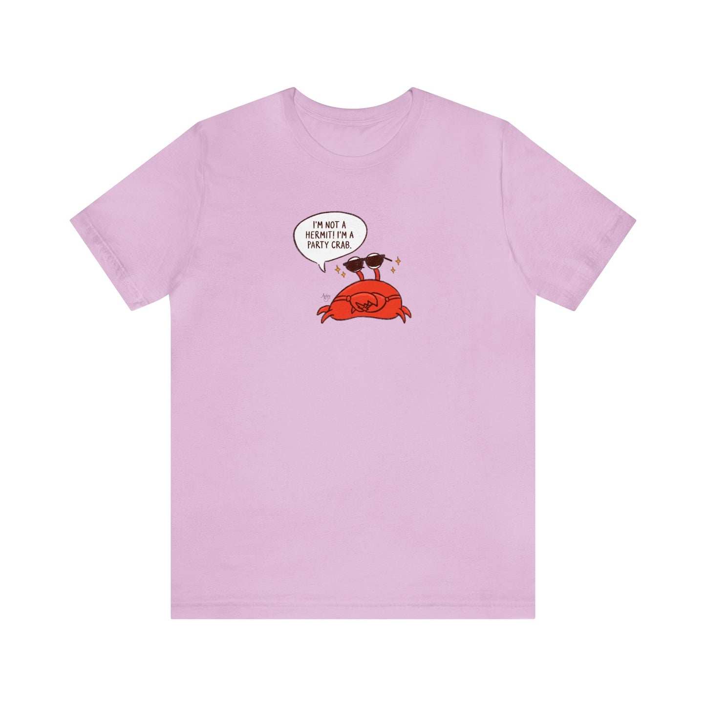 I'm A Party Crab! Crusty the Crab Series Premium Short Sleeve Tee