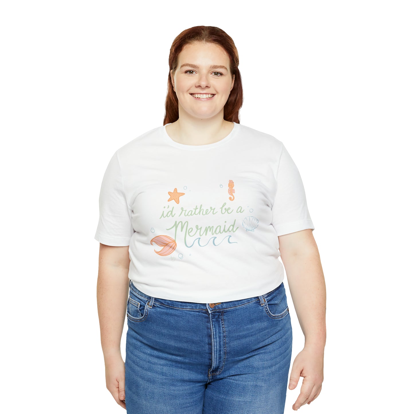 I'd Rather Be A Mermaid Premium T-shirt