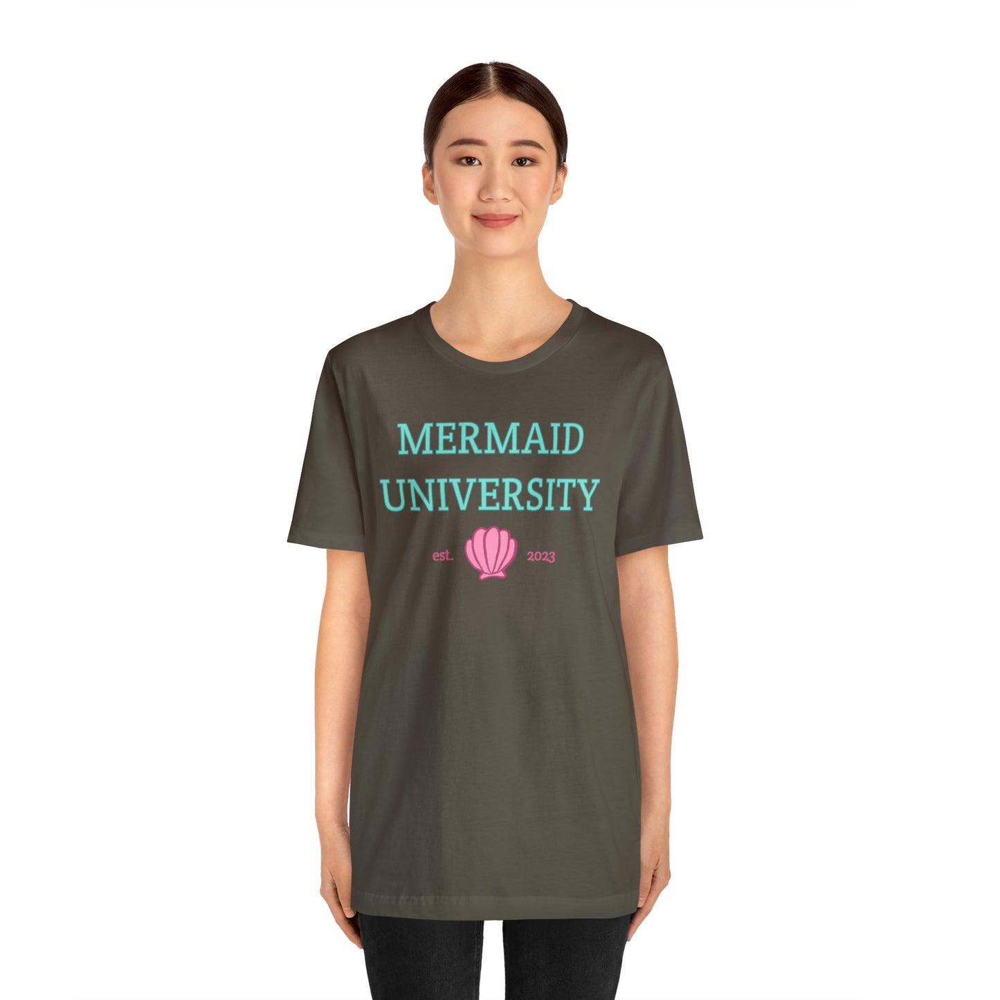 Mermaid University Premium Short Sleeve Tee