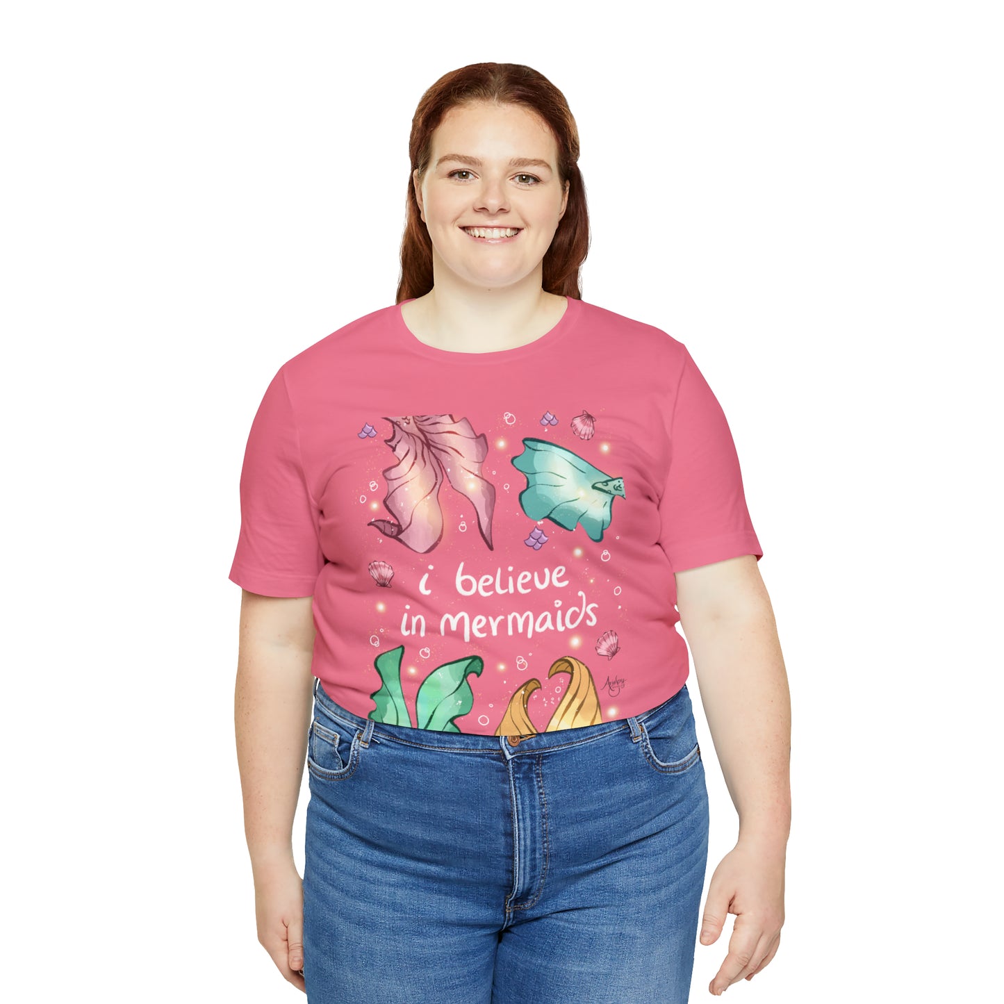 I Believe In Mermaids Premium Short Sleeve Tee