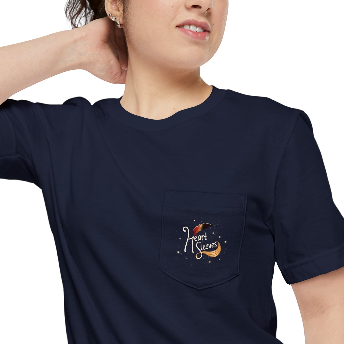 HeartSleeves Official Comic Pocket Tee