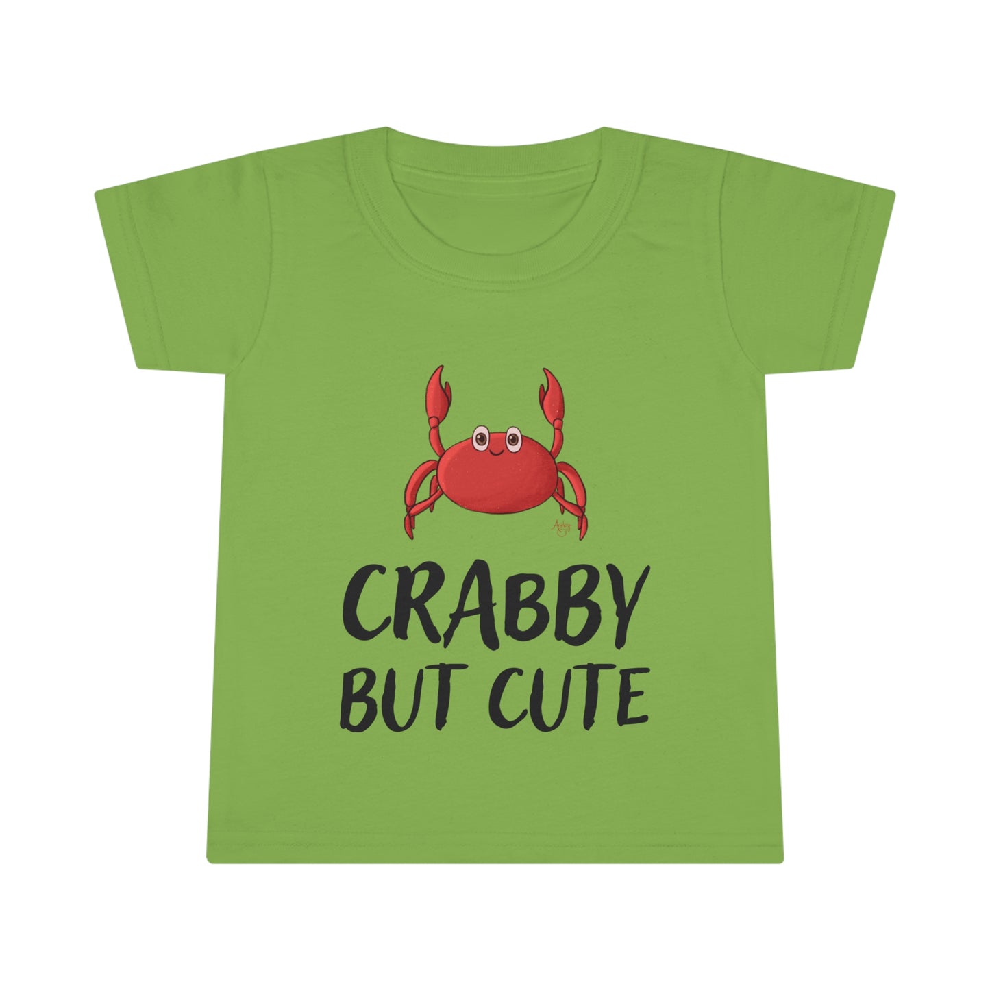 Crabby But Cute Toddler T-shirt