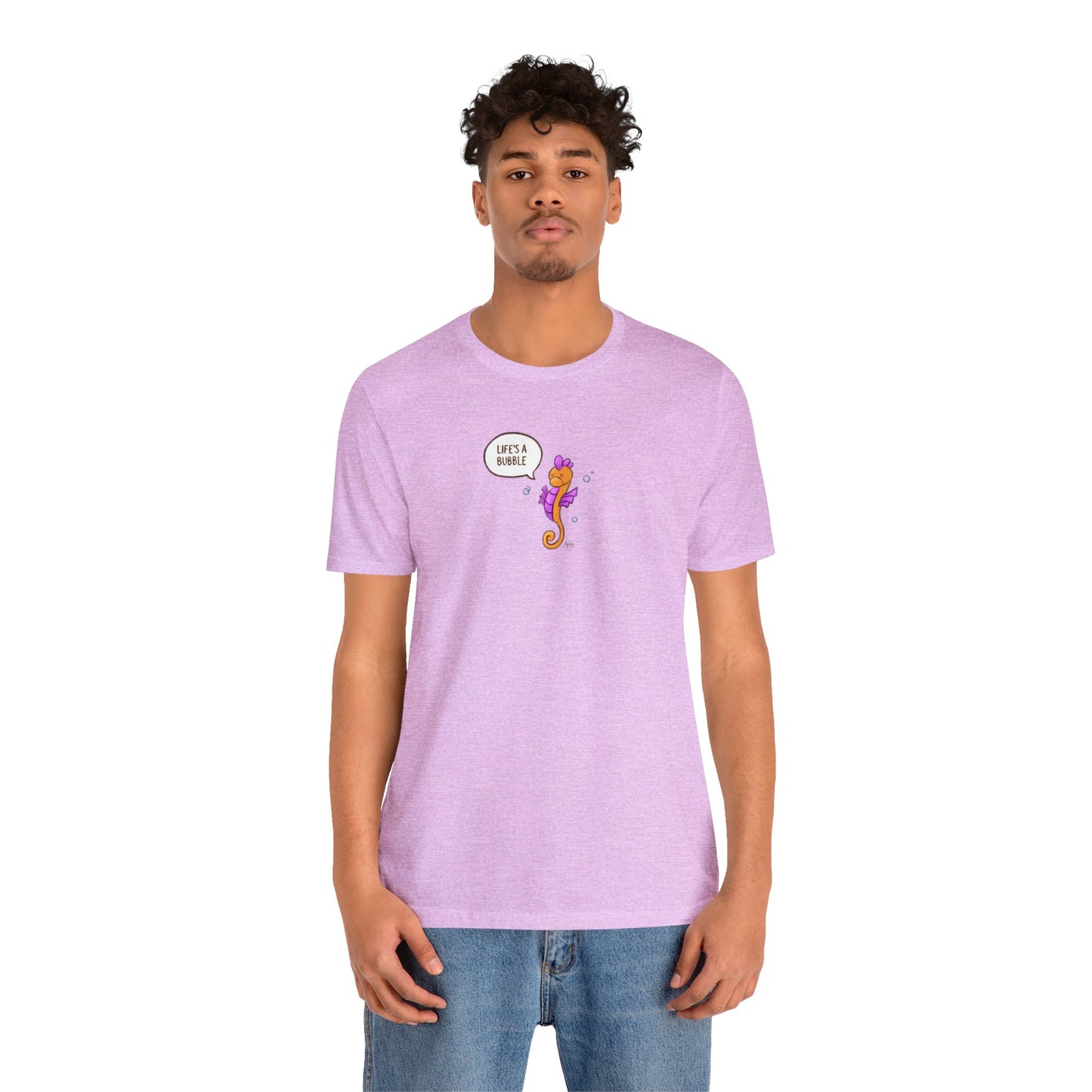 Life's A Bubble! Frito the Seahorse Series Premium Short Sleeve Tee