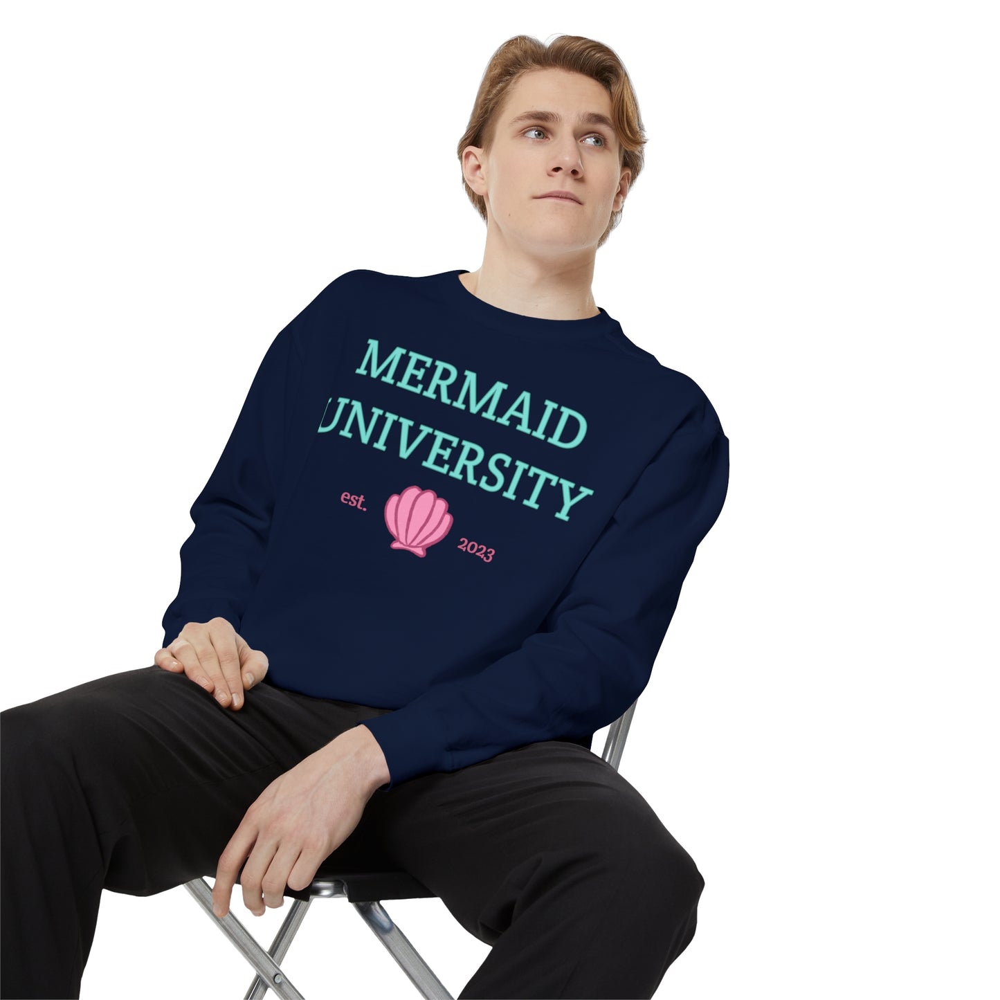 Mermaid University Crewneck Sweatshirt