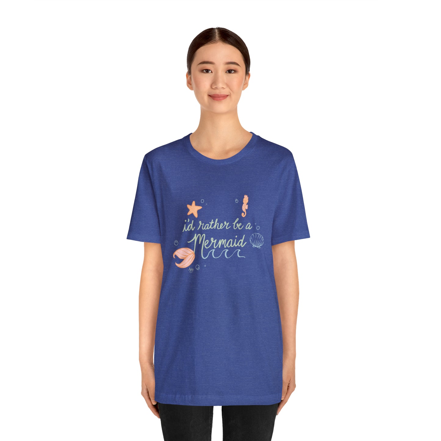 I'd Rather Be A Mermaid Premium T-shirt