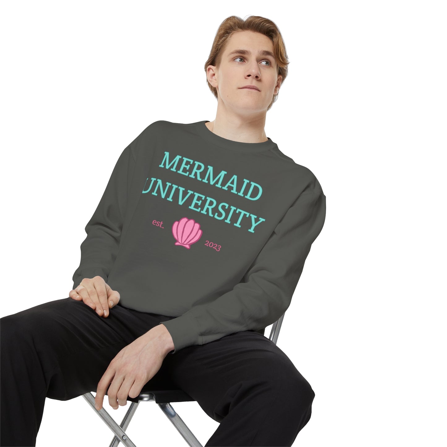 Mermaid University Crewneck Sweatshirt
